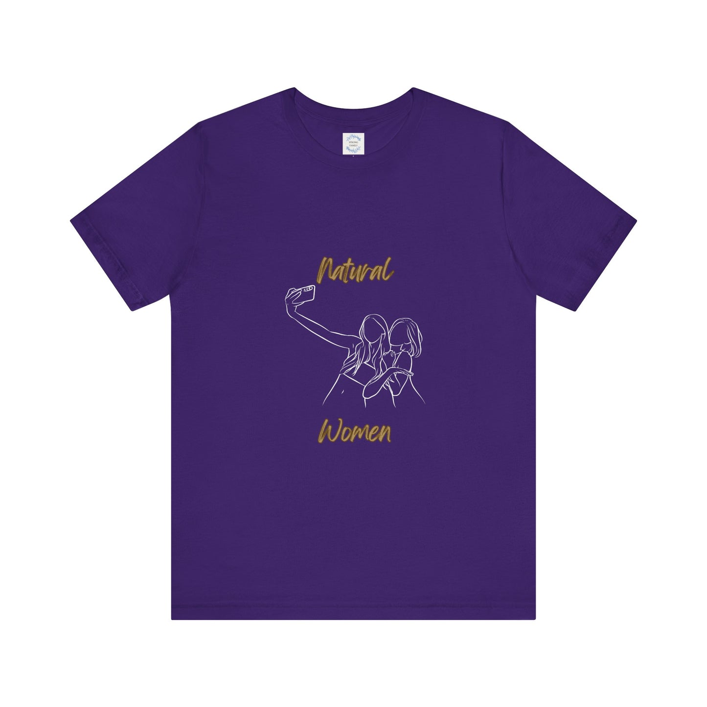 Natural Women Friends Selfie (WL) Short Sleeve T-Shirt