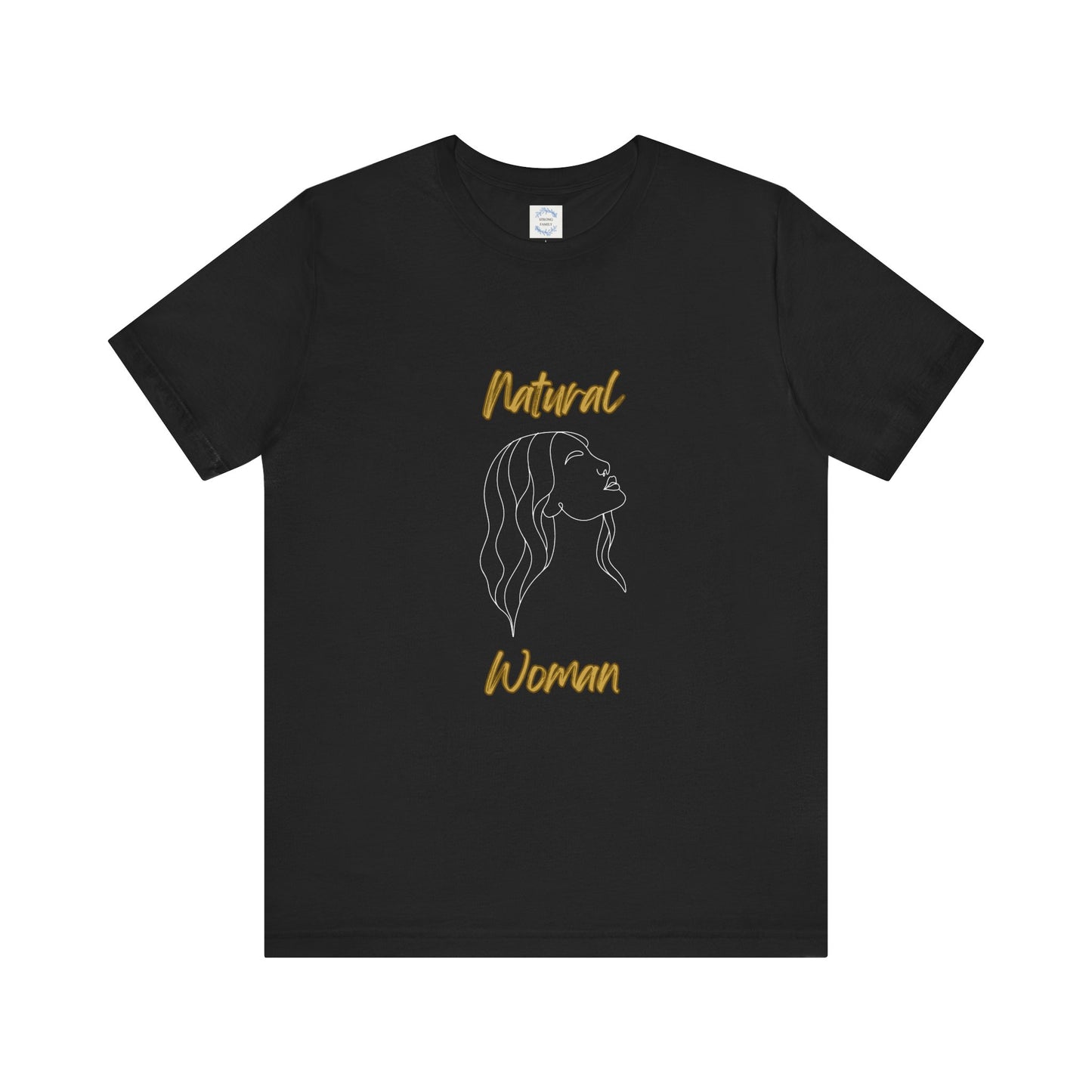 Natural Woman Breeze on Face (WL) Short Sleeve T-Shirt