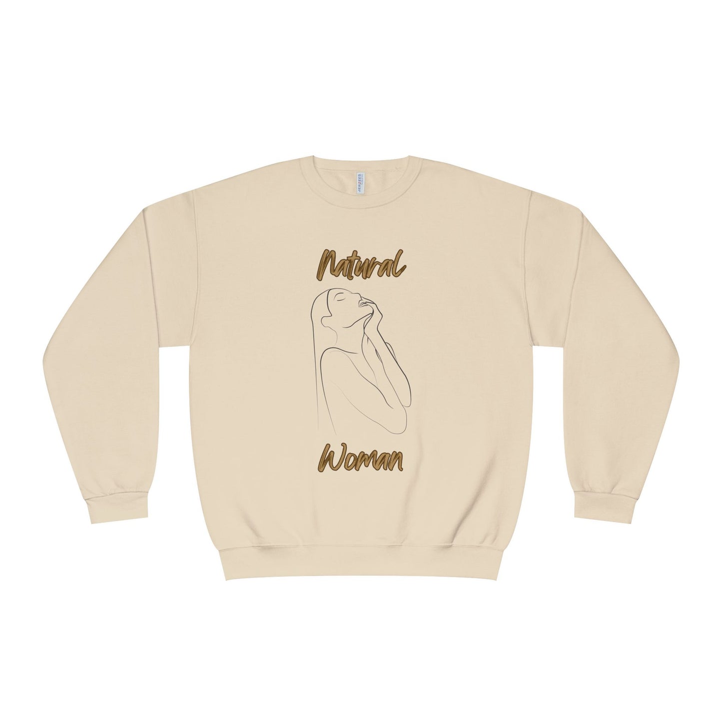 Natural Woman Thank You (BL) Crewneck Sweatshirt