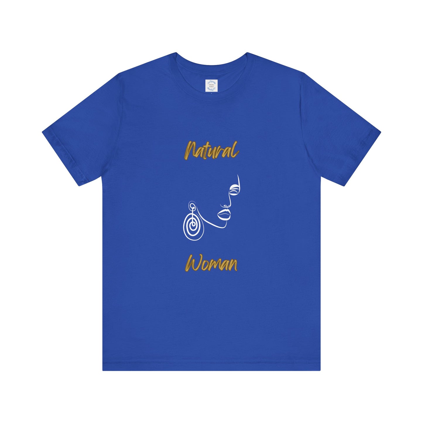 Natural Woman Music In My Soul (WL) Short Sleeve T-Shirt