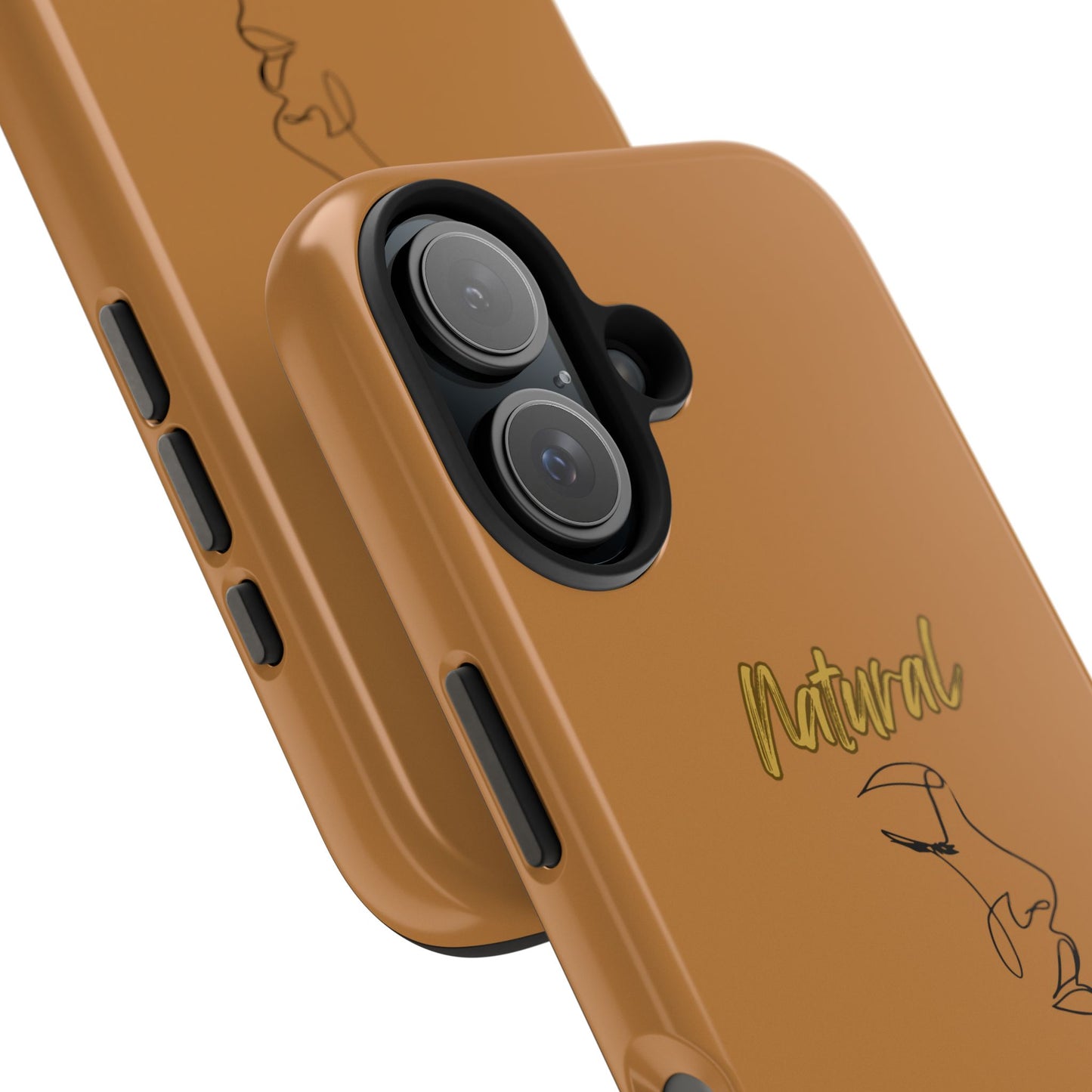 Natural Woman Timeless (BL)Tough Phone Cases LIGHT BROWN