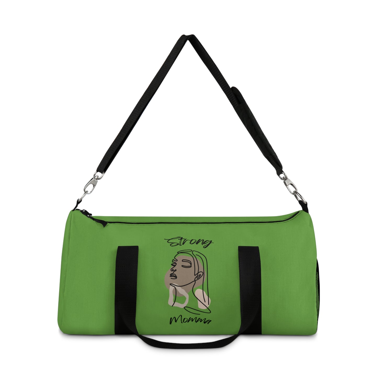 Strong Momma (BL) Duffel Bag GREEN
