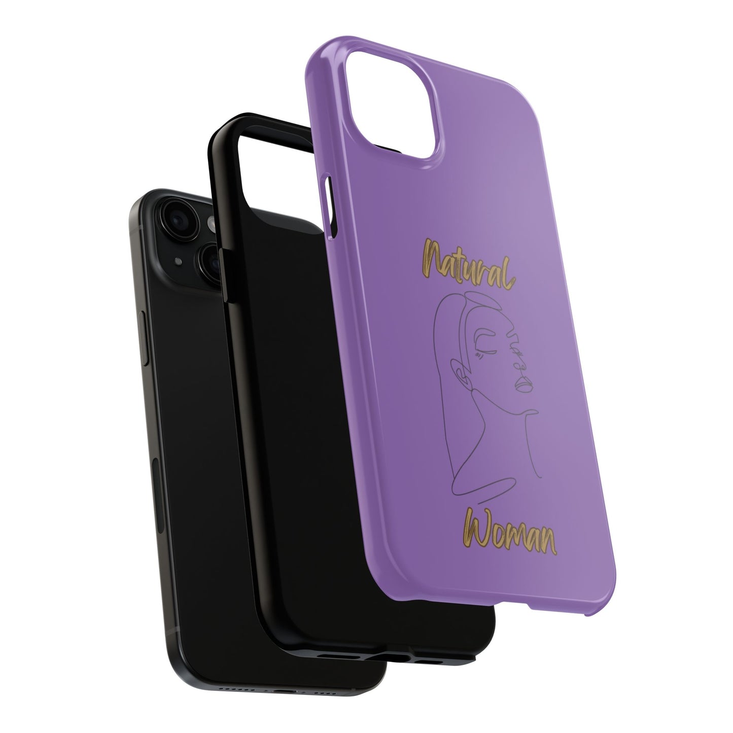 Natural Woman Calm (BL) Tough Phone Cases LIGHT PURPLE