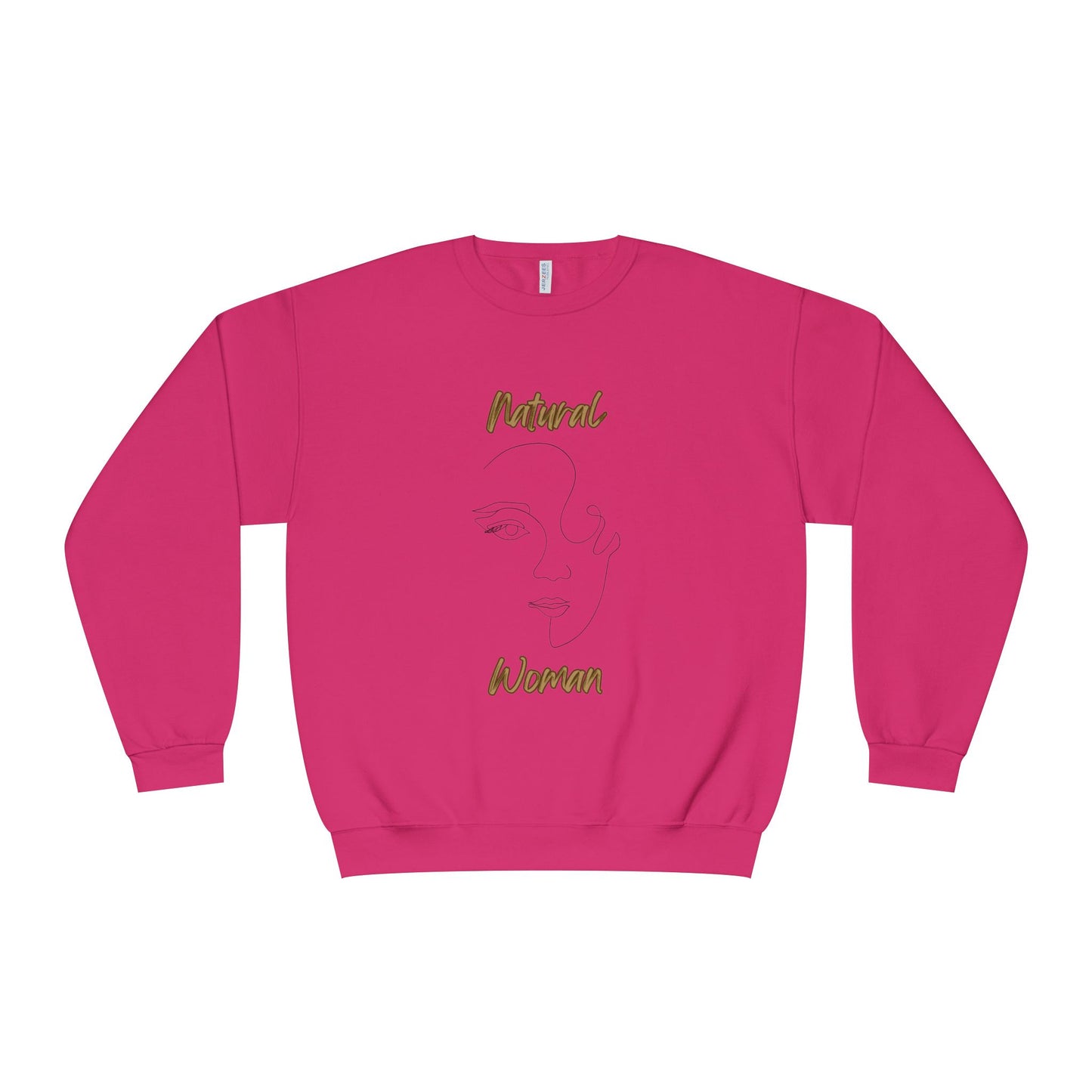 Natural Woman Looking (BL) Crewneck Sweatshirt