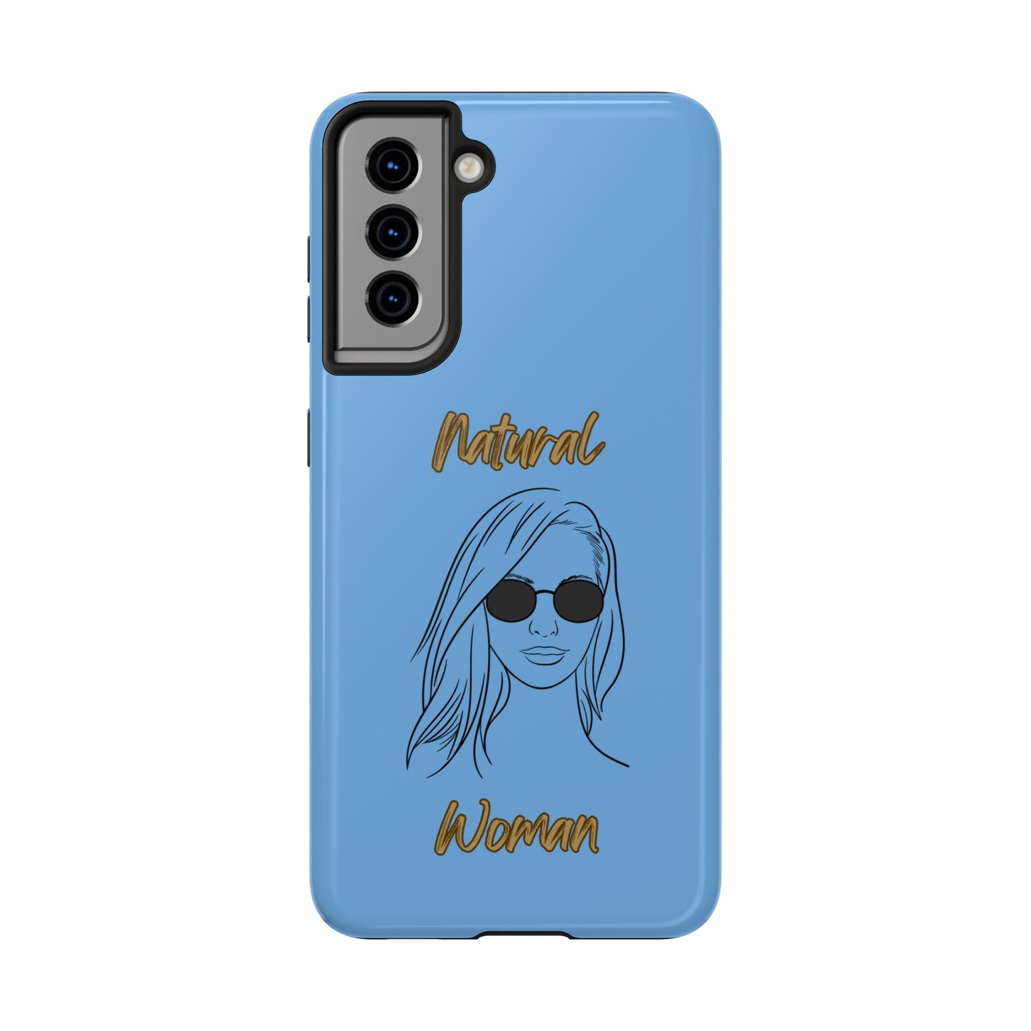 Natural Woman Shades (BL)Tough Phone Cases LIGHT BLUE