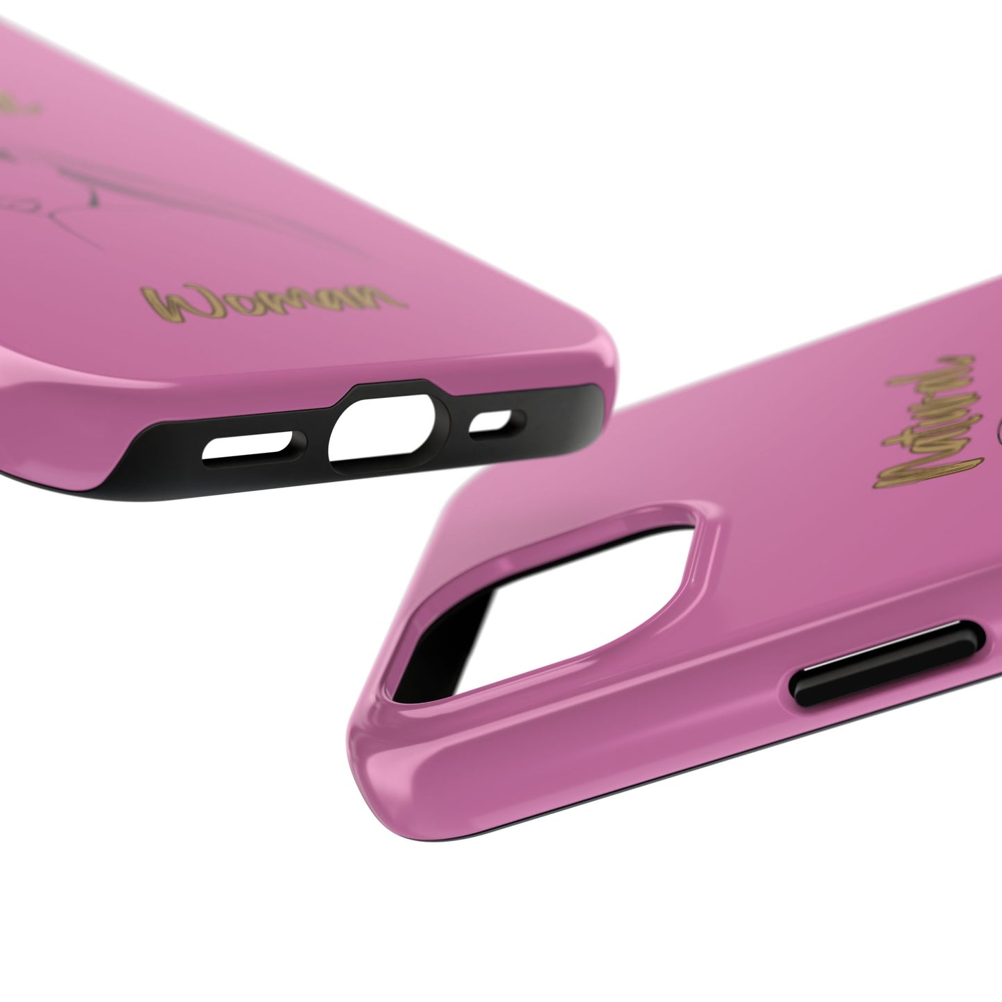 Natural Woman The Stare (BL)Tough Phone Cases LIGHT PINK