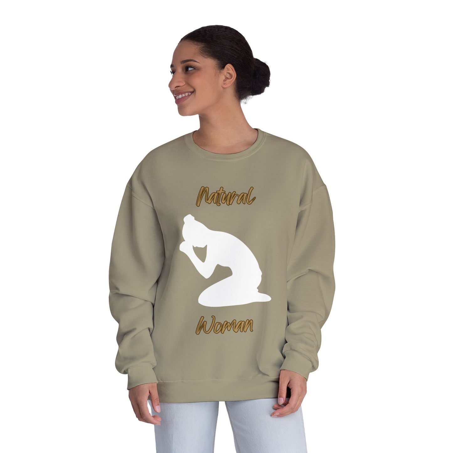 Natural Woman Pray (WL) Crewneck Sweatshirt