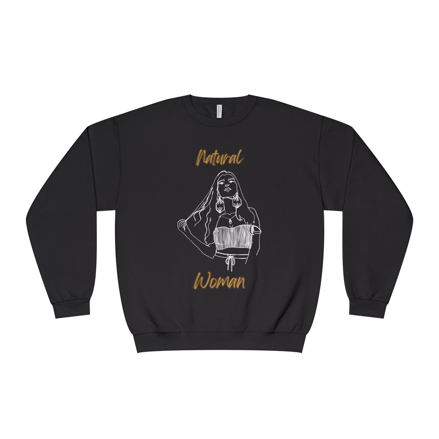Natural Woman Thinking (WL) Crewneck Sweatshirt