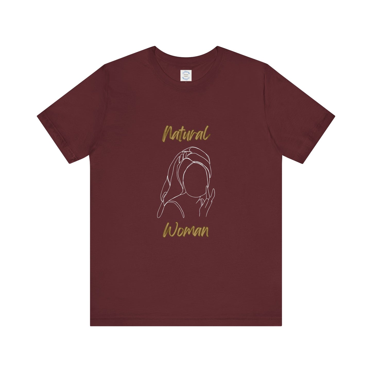 Natural Woman Towel Wrapped (WL) Short Sleeve T-Shirt