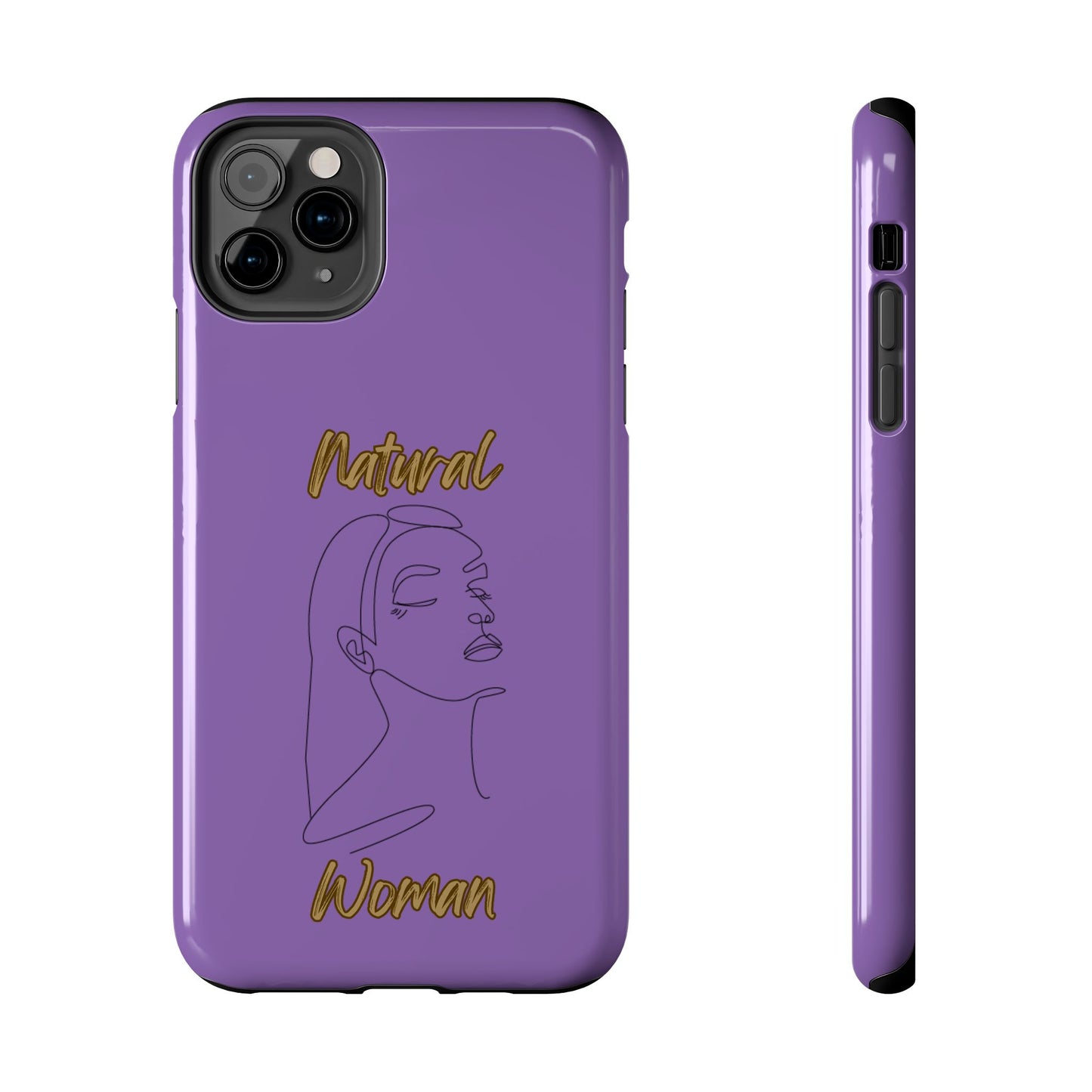 Natural Woman Calm (BL) Tough Phone Cases LIGHT PURPLE