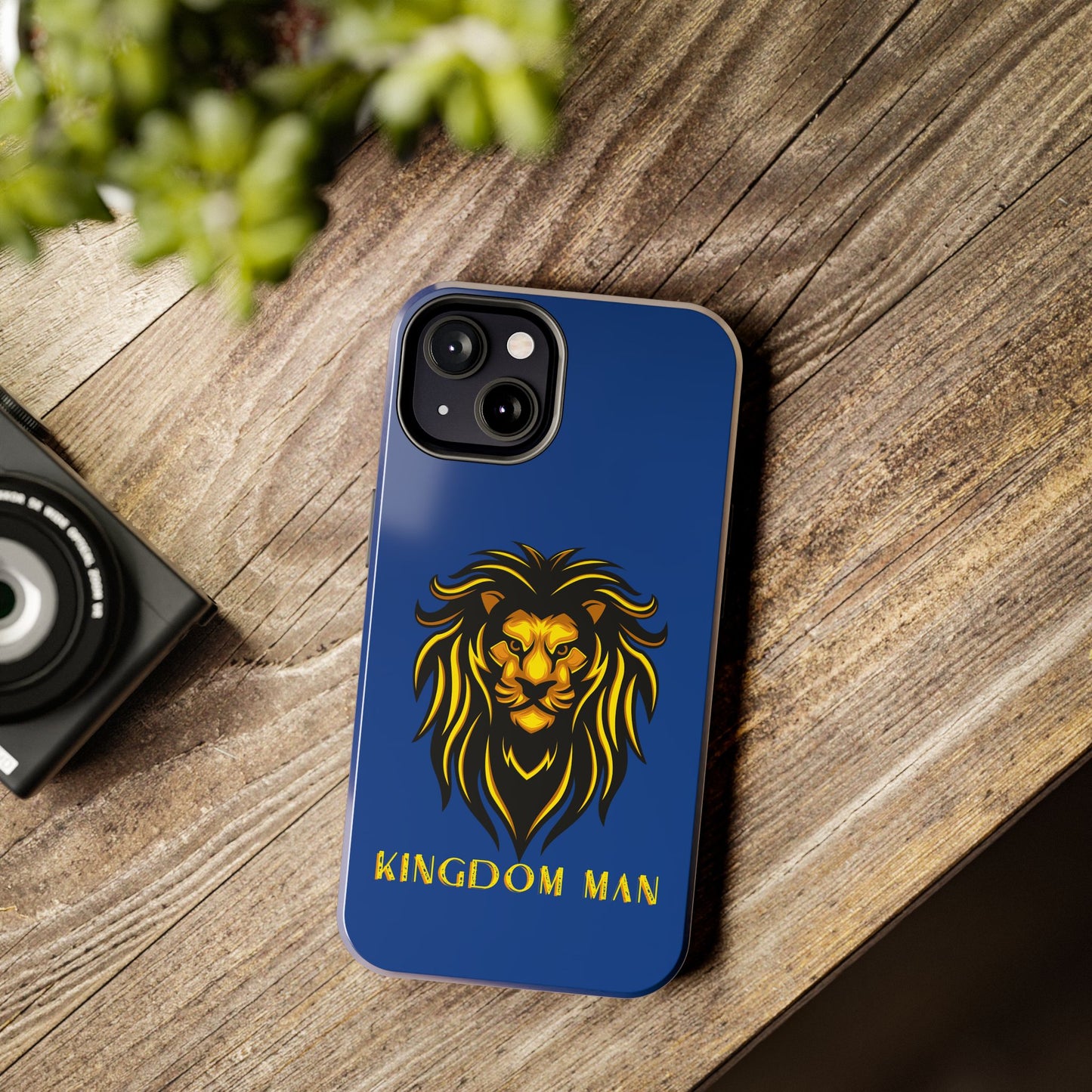 Kingdom Man (Gold Label) Tough Phone Case DARK BLUE