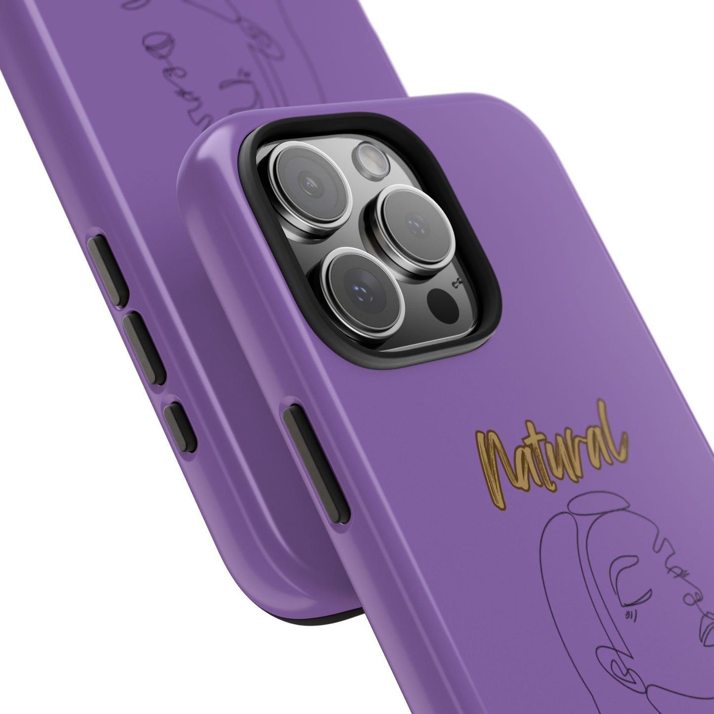 Natural Woman Calm (BL) Tough Phone Cases LIGHT PURPLE