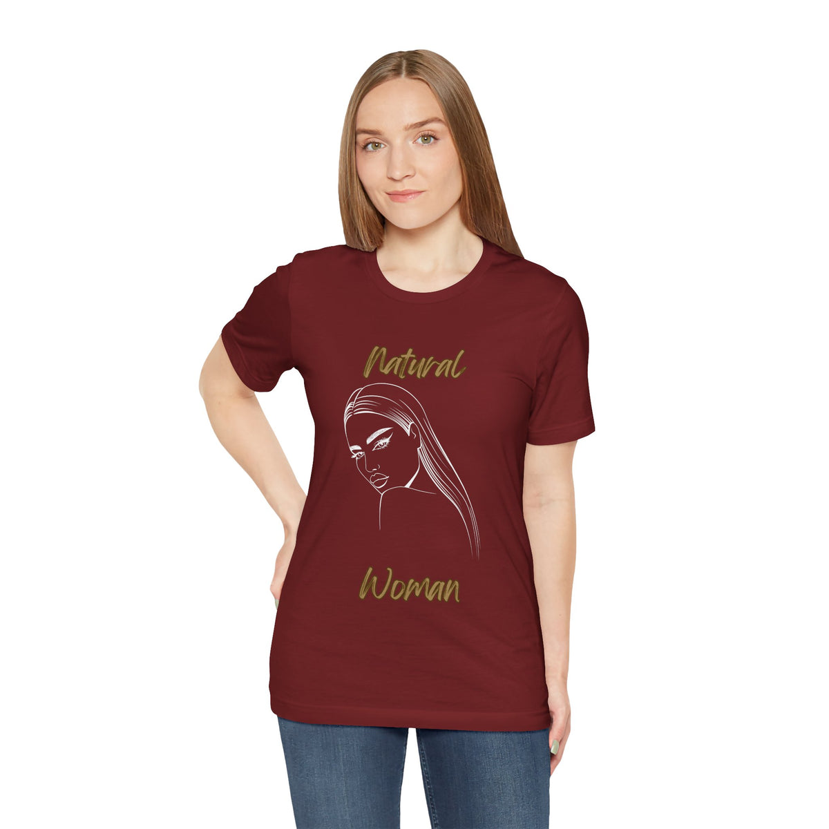 Natural Woman “The Stare” Graphic Tee | Women’s Inspirational T-Shirt