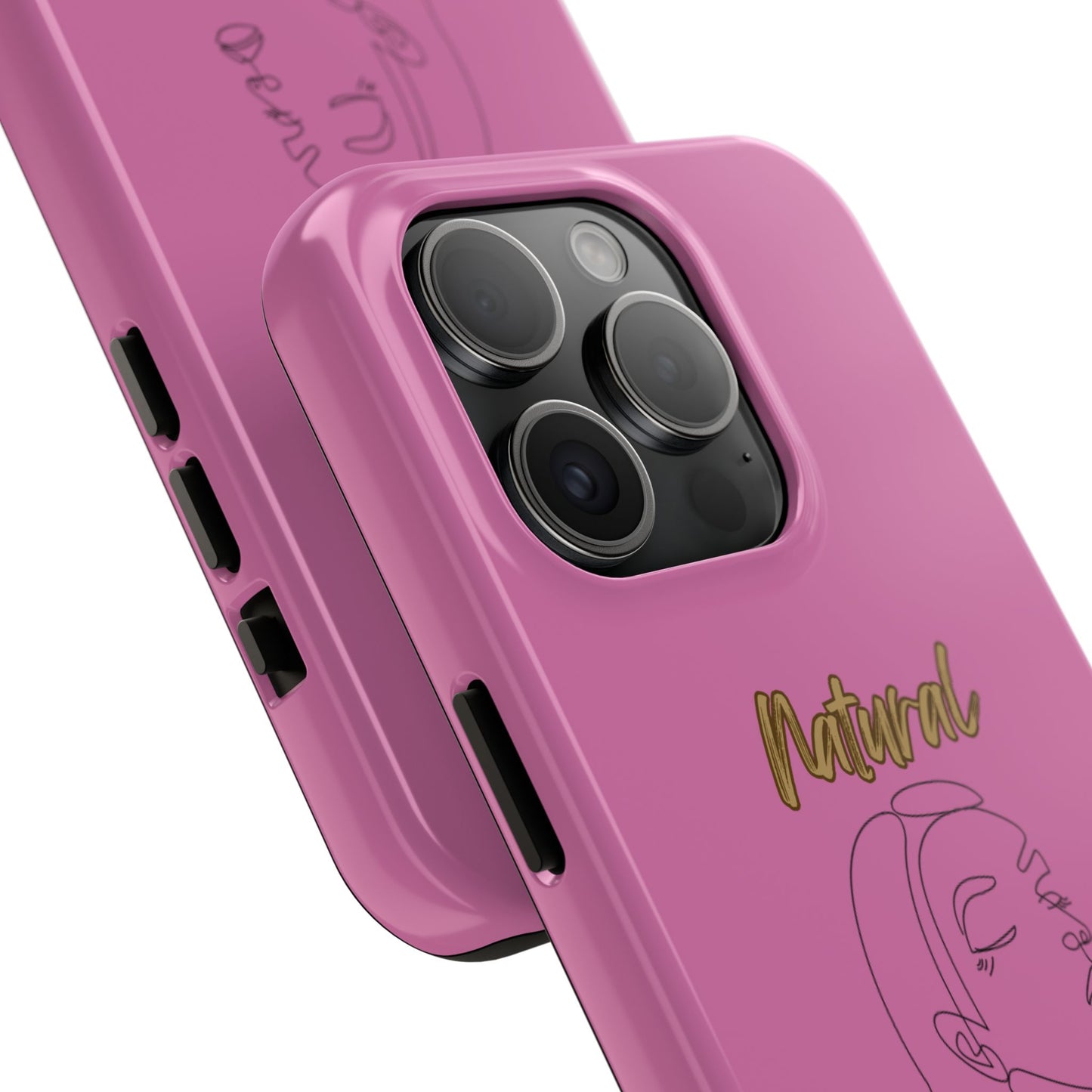 Natural Woman Calm (BL) Tough Phone Cases LIGHT PINK