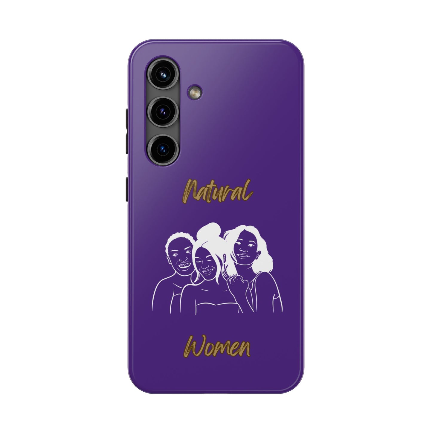 Natural Women Laughing Friends (WL)Tough Phone Cases PURPLE