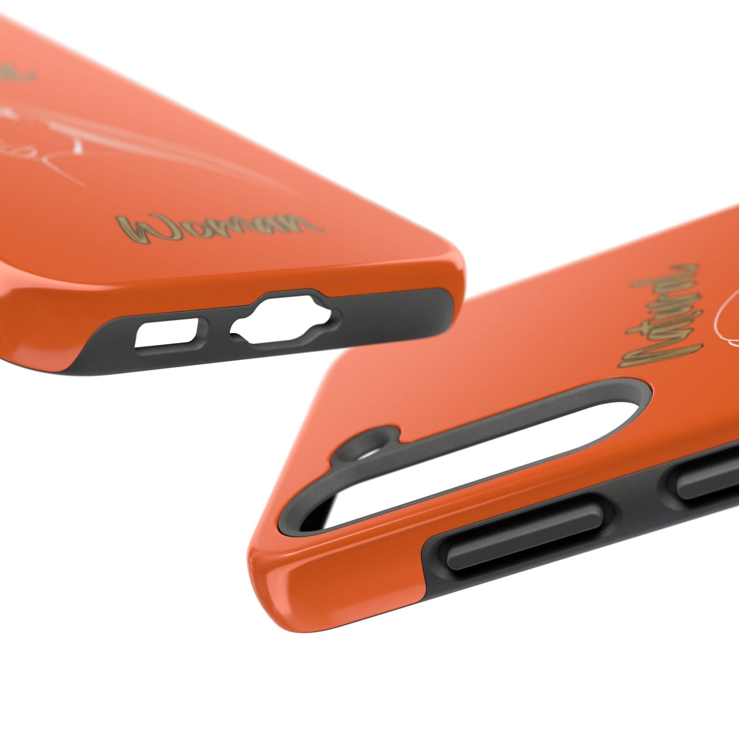 Natural Woman The Stare (WL) Tough Phone Cases ORANGE