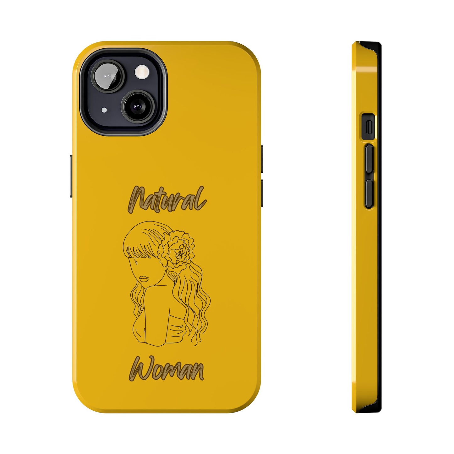 Natural Woman Newness (BL)Tough Phone Cases YELLOW