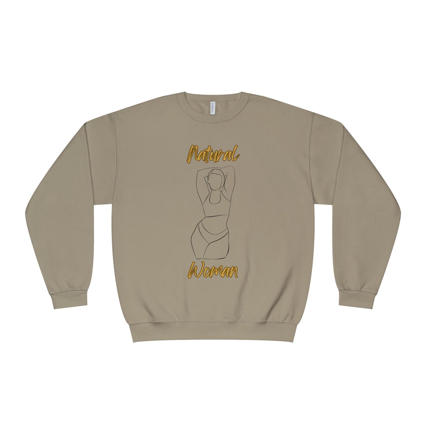 Natural Woman I Love Me (BL) Crewneck Sweatshirt