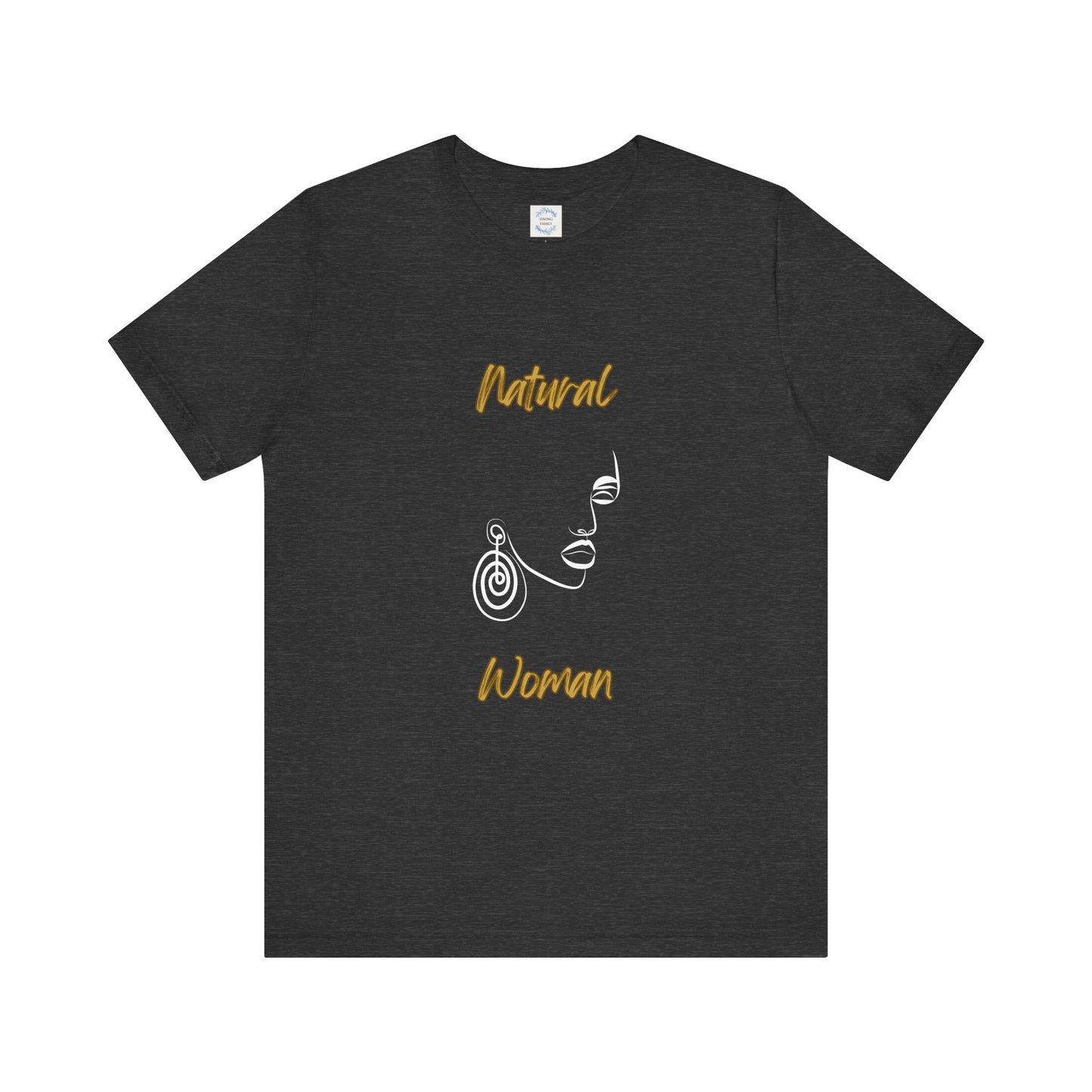 Natural Woman Music In My Soul (WL) Short Sleeve T-Shirt