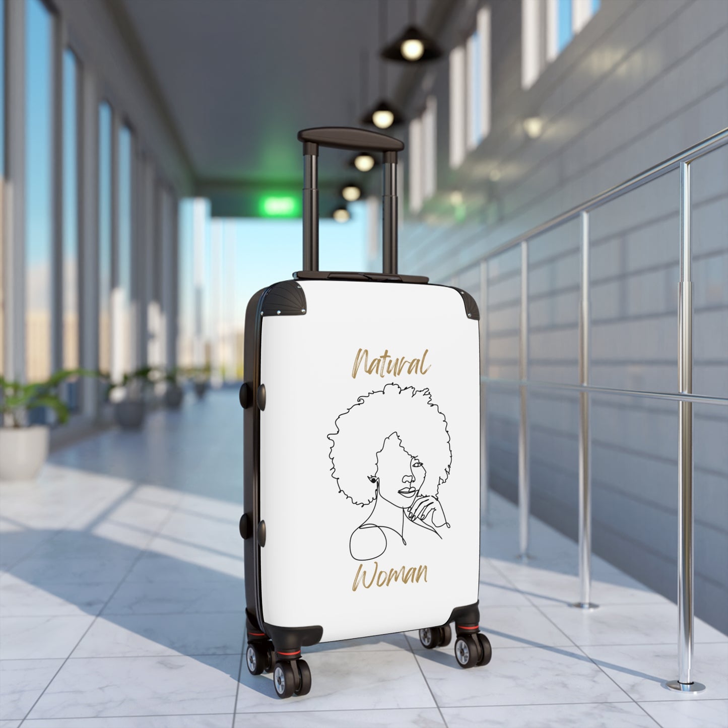 Natural Woman The Look (BL) Suitcase WHITE