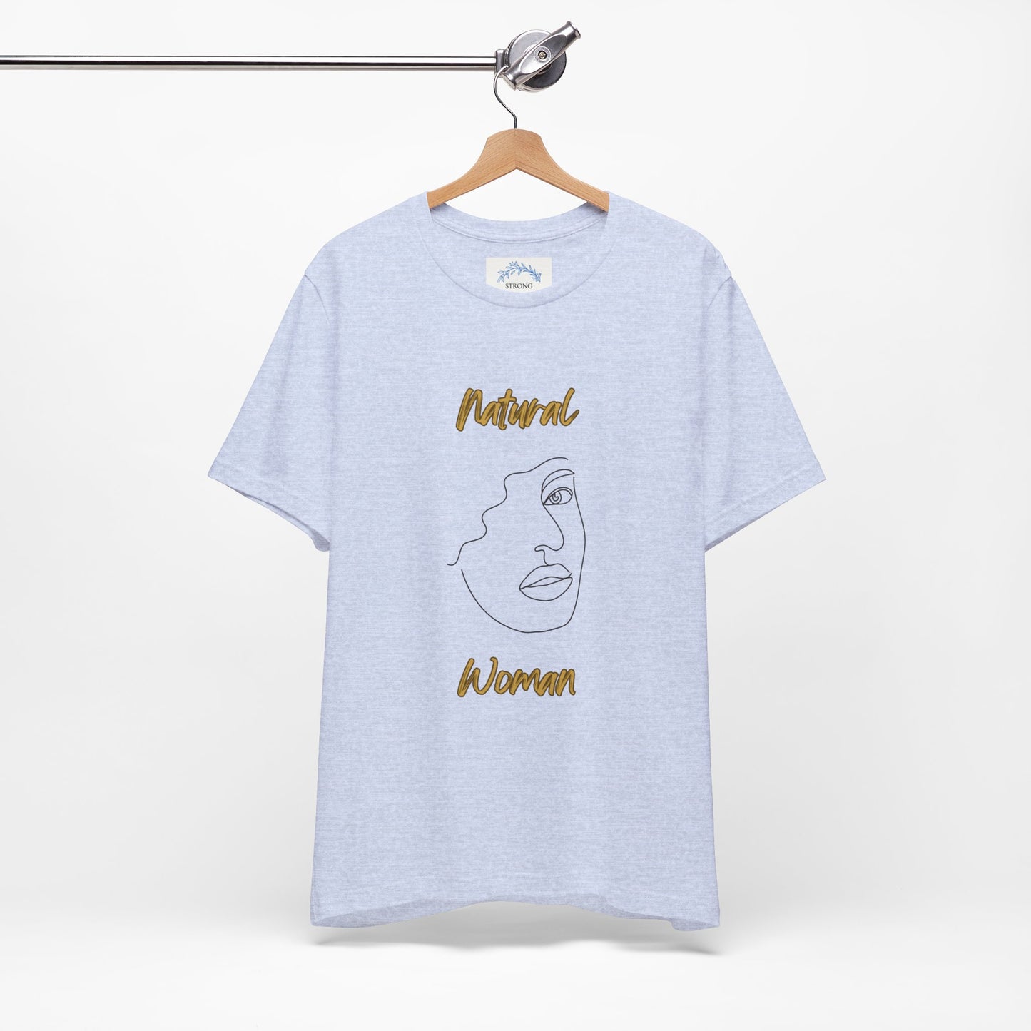Natural Woman Peekaboo (BL) Short Sleeve T-Shirt