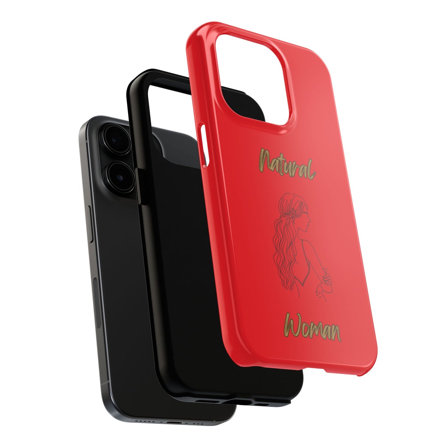 Natural Woman Young Woman (BL)Tough Phone Cases RED