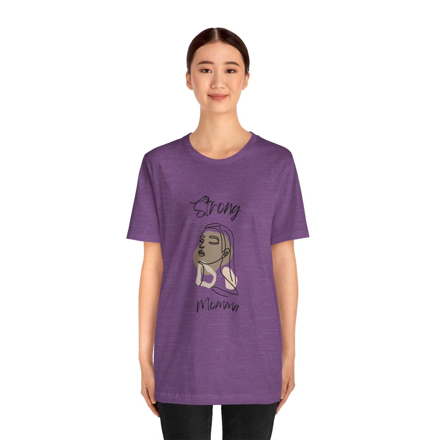 Strong Momma (BL) Short Sleeve T-Shirt EXPRESS DELIVERY ON SELECT COLORS
