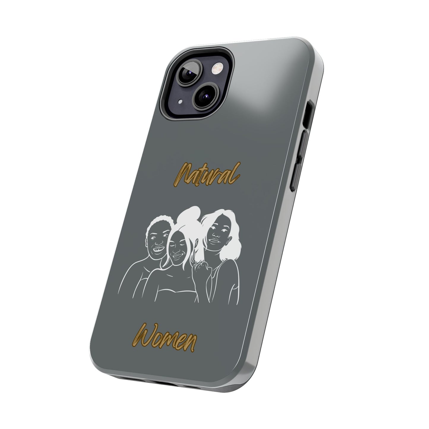 Natural Women Laughing Friends (WL)Tough Phone Cases DARK GREY