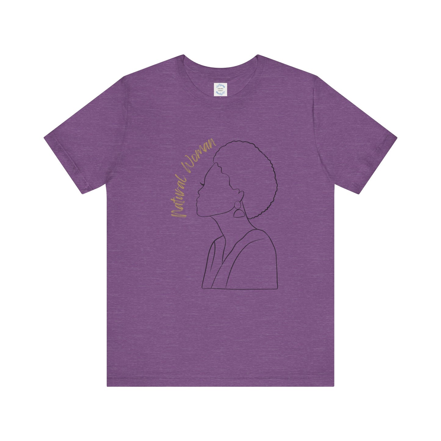 Natural Woman Sm Fro (BL) Short Sleeve T-Shirt