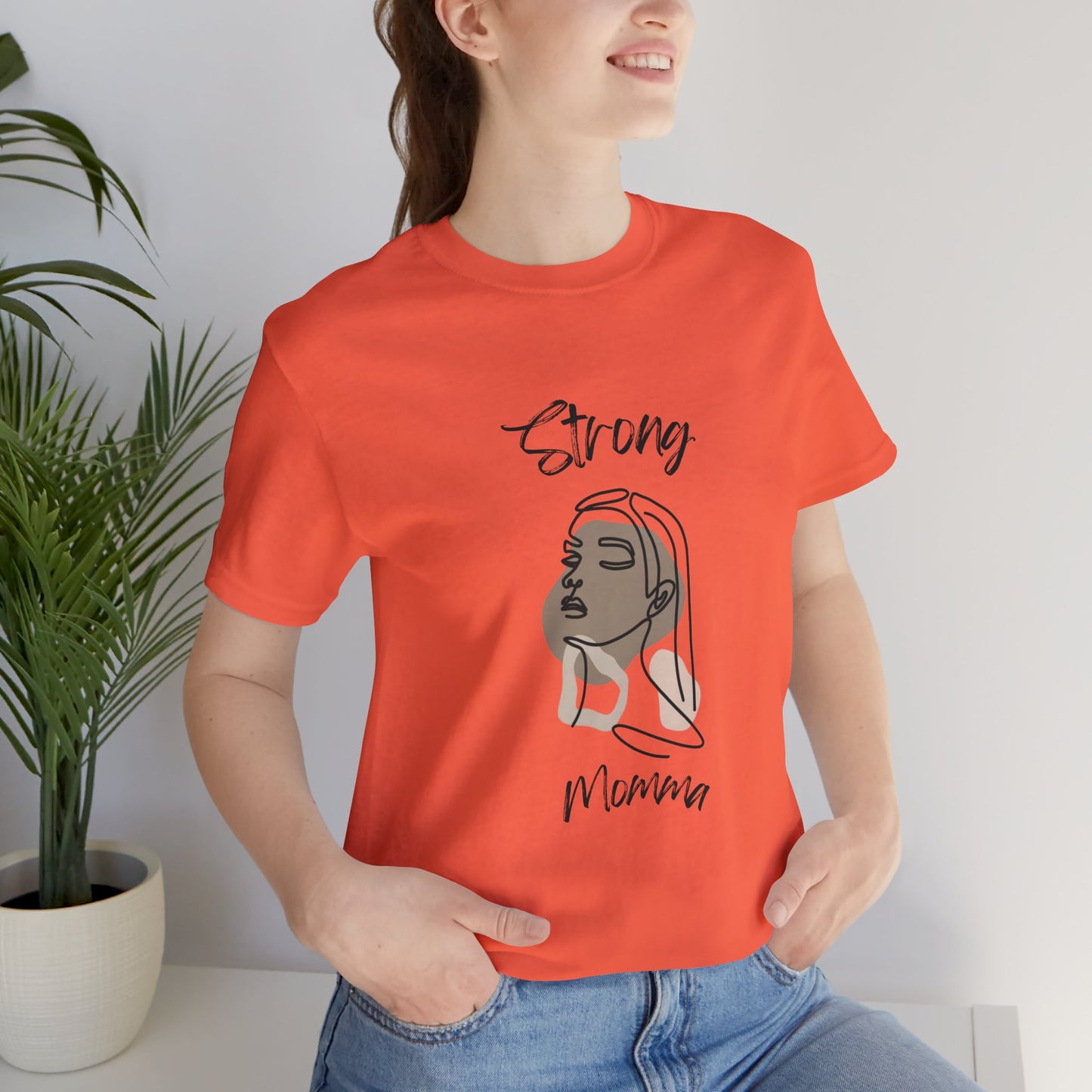 Strong Momma (BL) Short Sleeve T-Shirt EXPRESS DELIVERY ON SELECT COLORS
