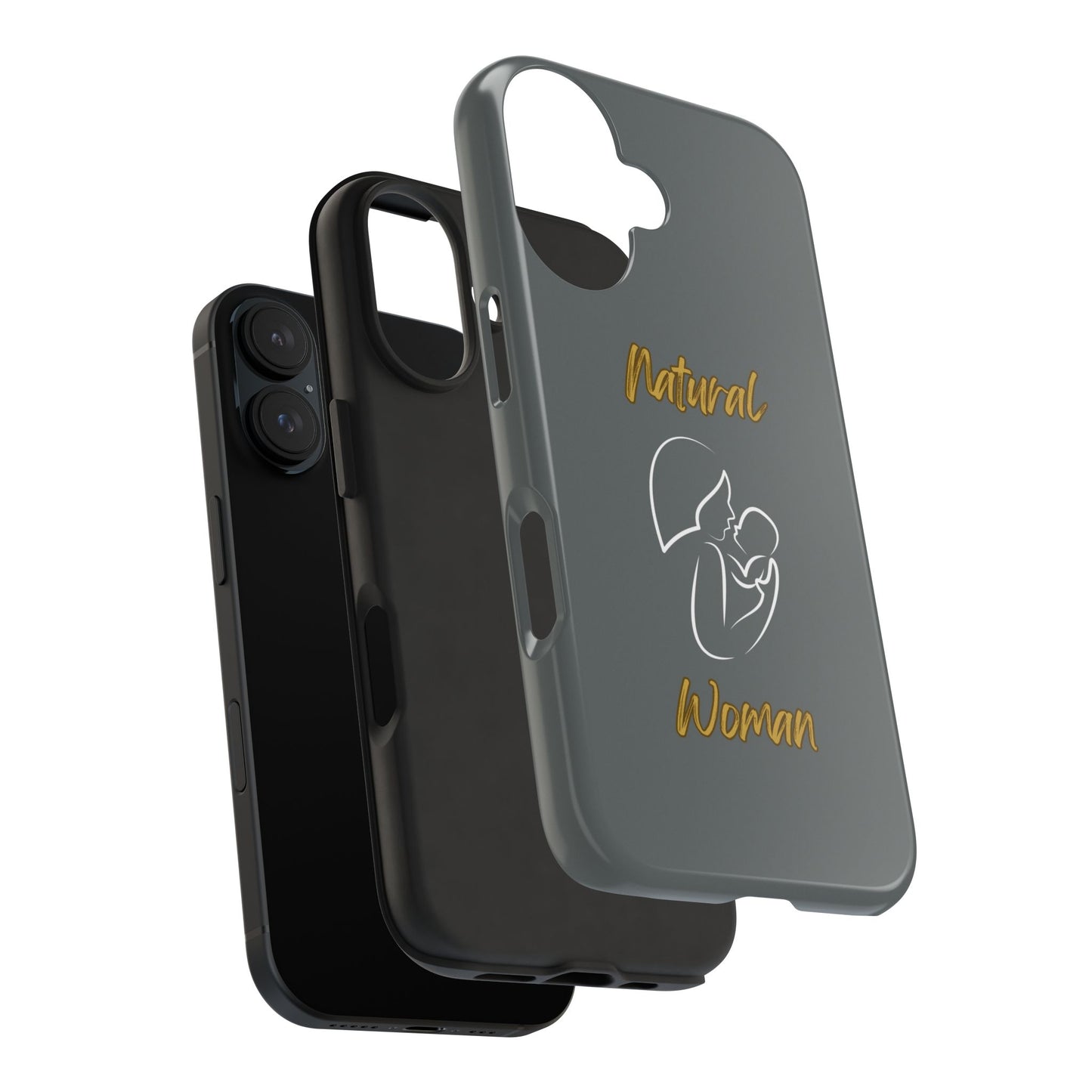 Natural Woman Long Awaited (WL)Tough Phone Cases DARK GREY