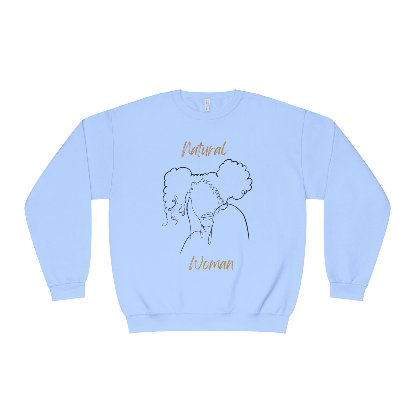 Natural Woman Twin Puffs (BL) Crewneck Sweatshirt