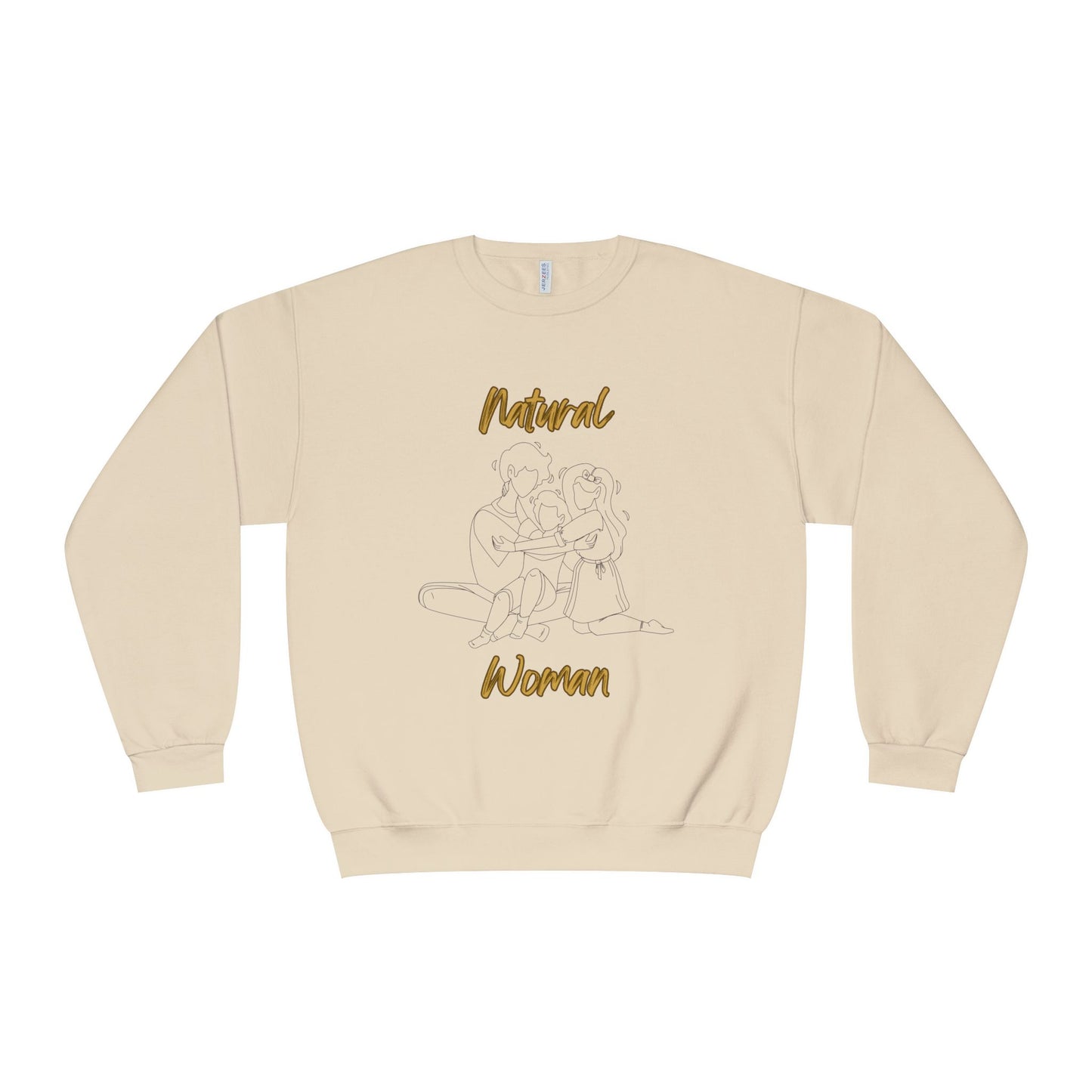 Natural Woman Bear Hugs (BL) Crewneck Sweatshirt