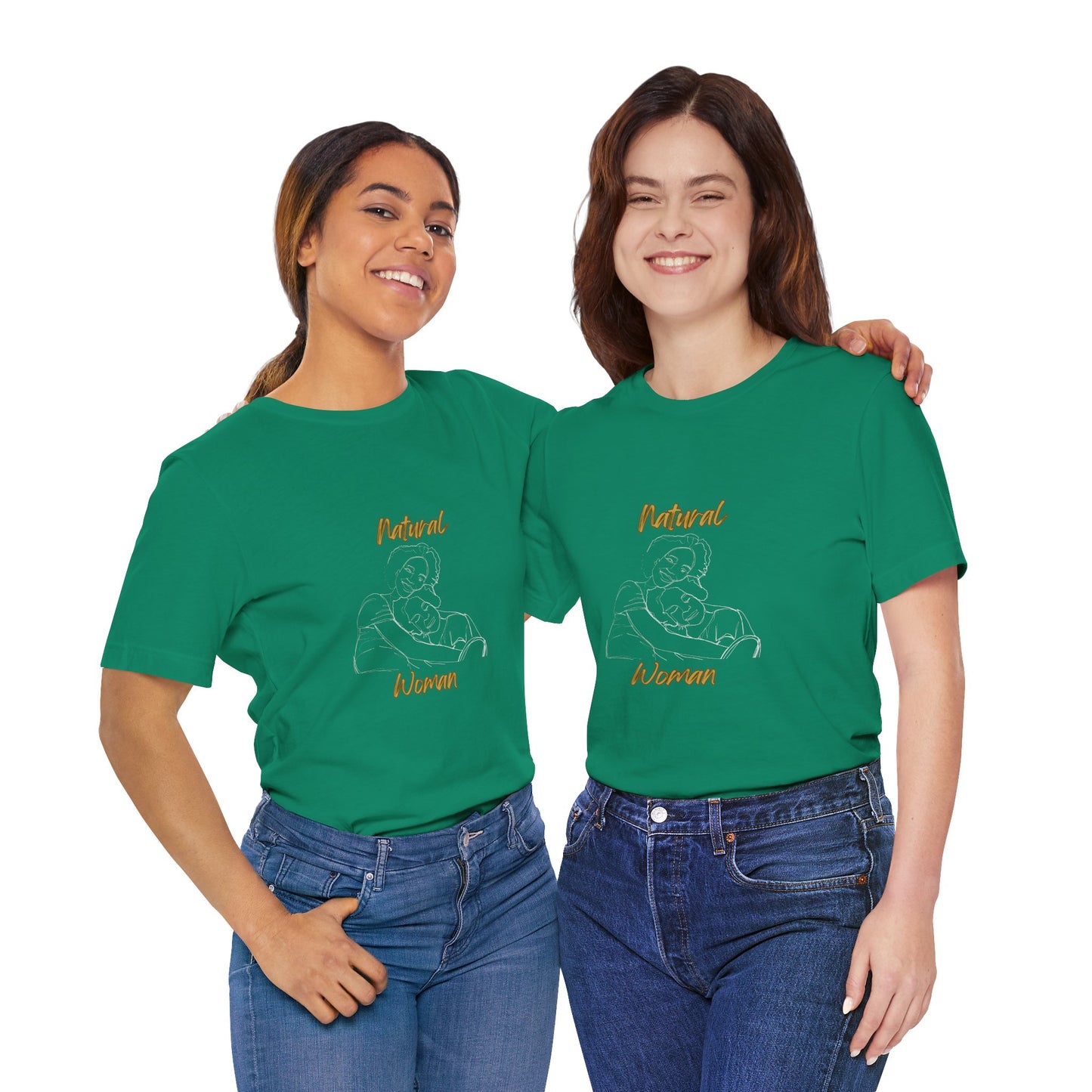 Natural Woman Loving Embrace (WL) Short Sleeve T-Shirt
