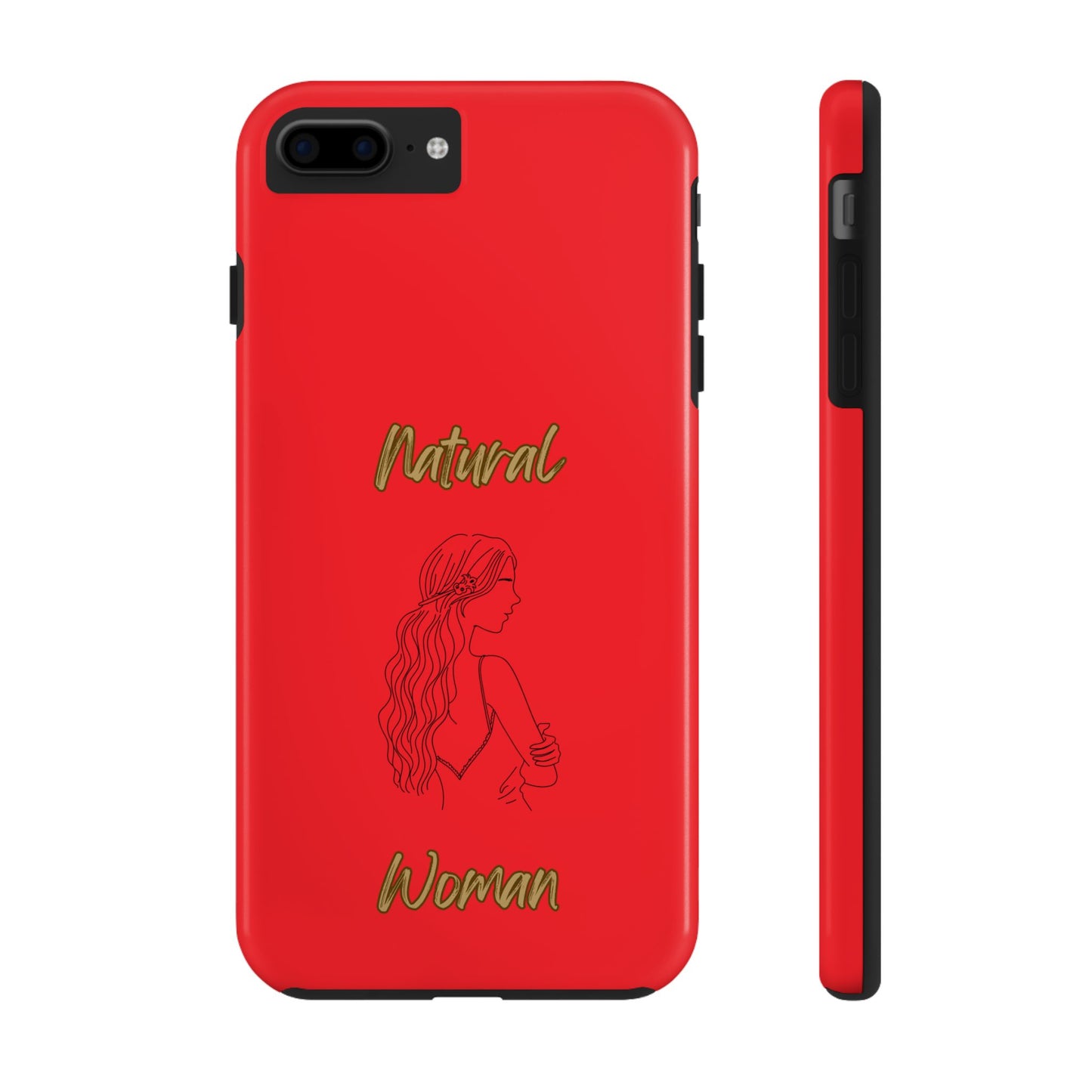 Natural Woman Young Woman (BL)Tough Phone Cases RED