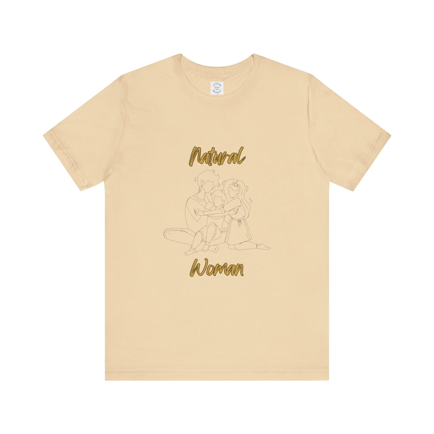 Natural Woman Bear Hugs (BL) Short Sleeve T-Shirt