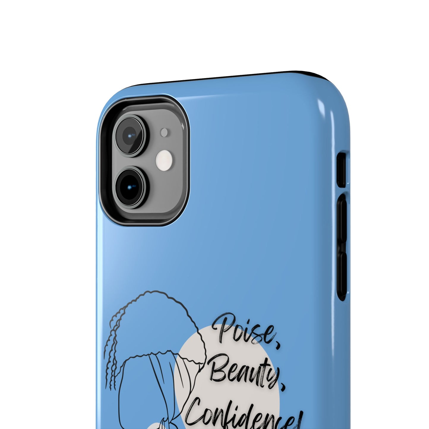 Natural Woman Puff (BL)Tough Phone Cases LIGHT BLUE