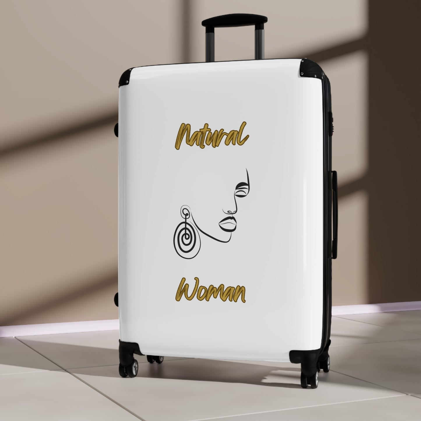 Natural Woman Music In My Soul (BL) Suitcase WHITE
