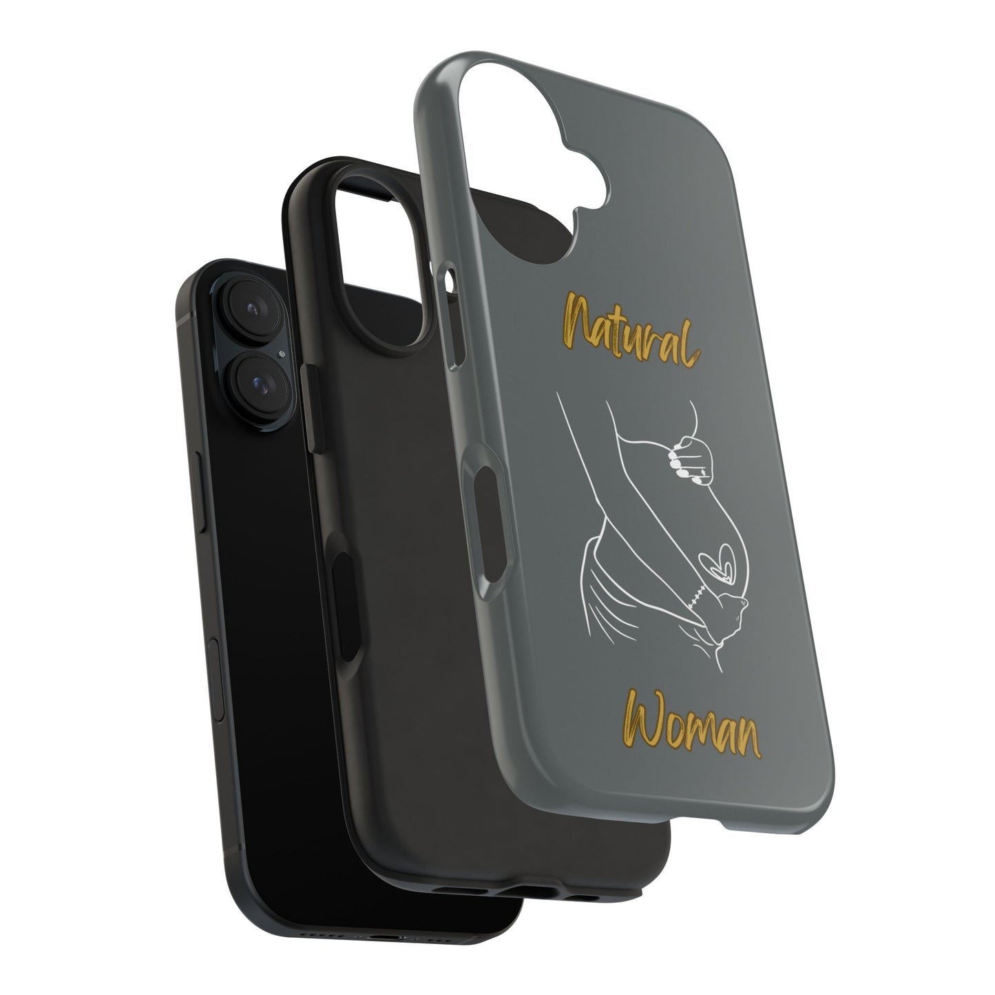 Natural Woman Loved In & Out (WL)Tough Phone Cases DARK GREY
