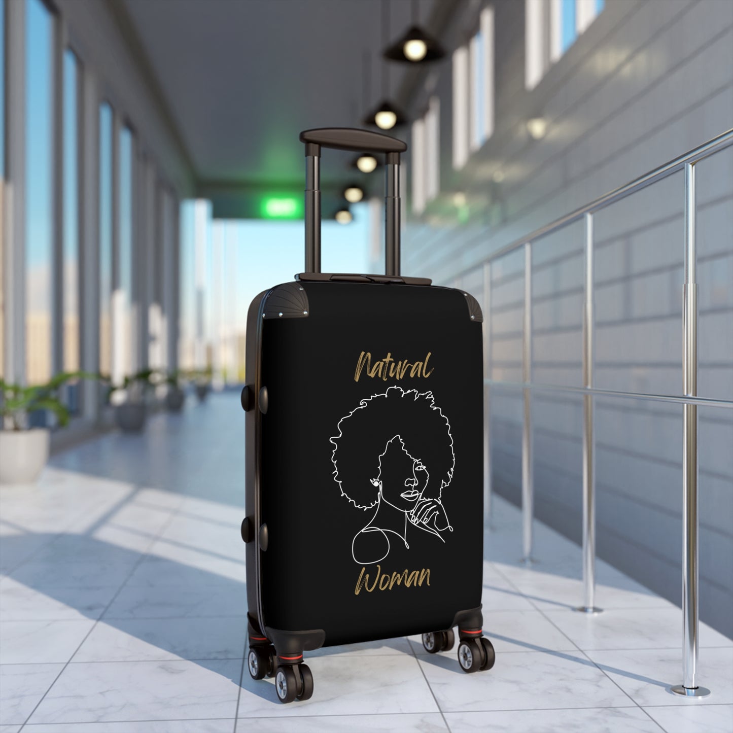 Natural Woman The Look (WL) Suitcase BLACK