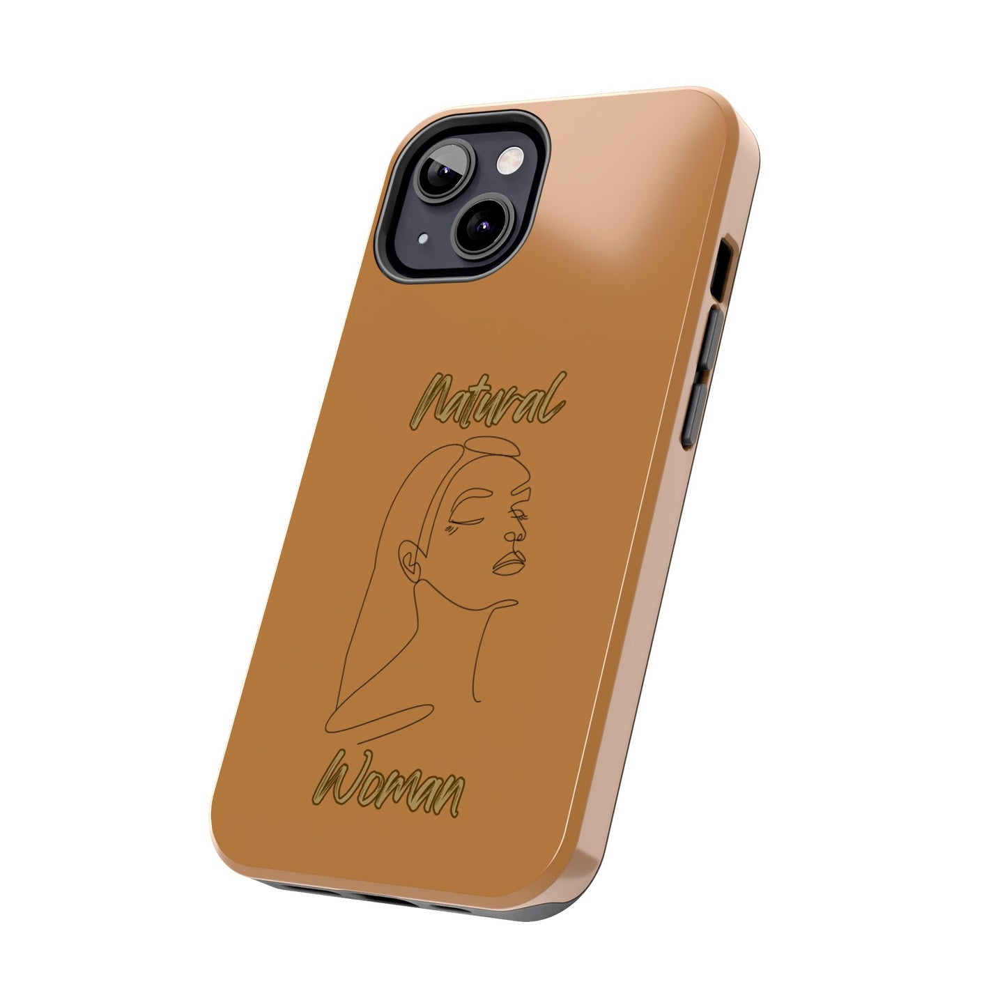 Natural Woman Calm (BL) Tough Phone Cases LIGHT BROWN