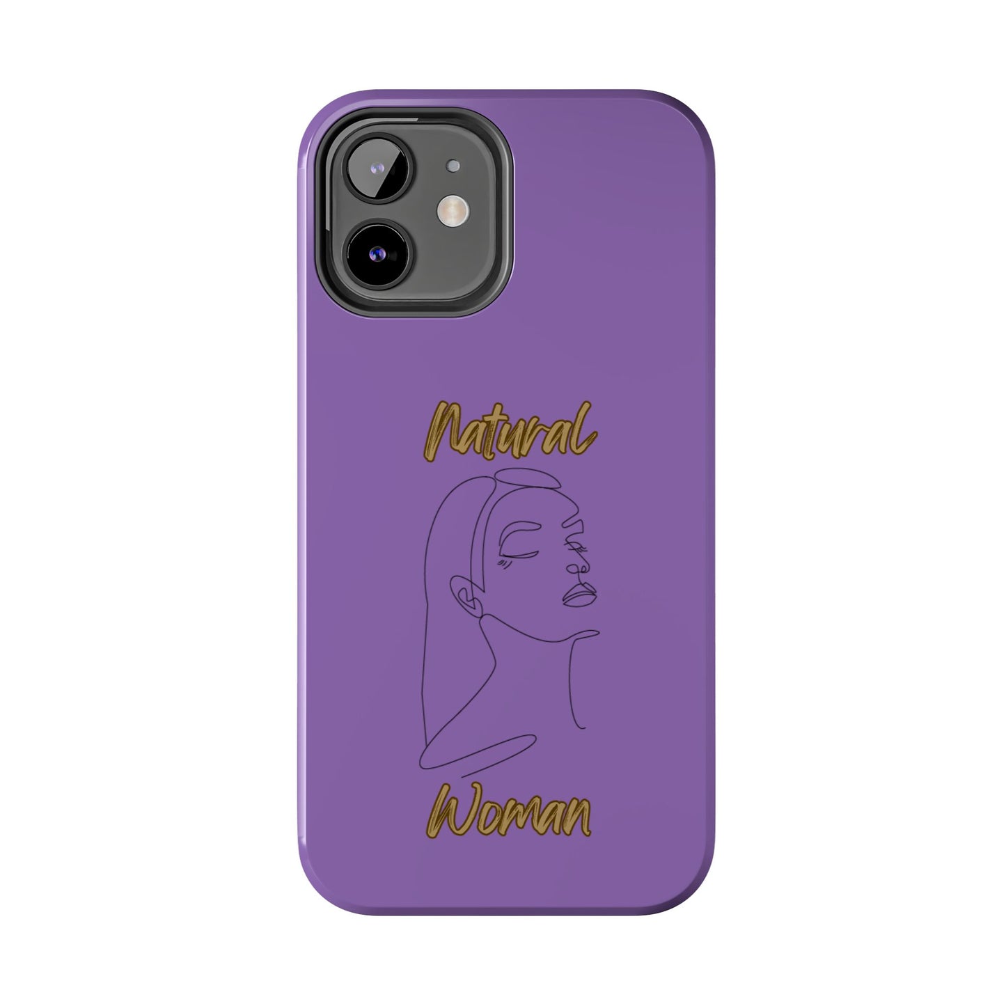 Natural Woman Calm (BL) Tough Phone Cases LIGHT PURPLE