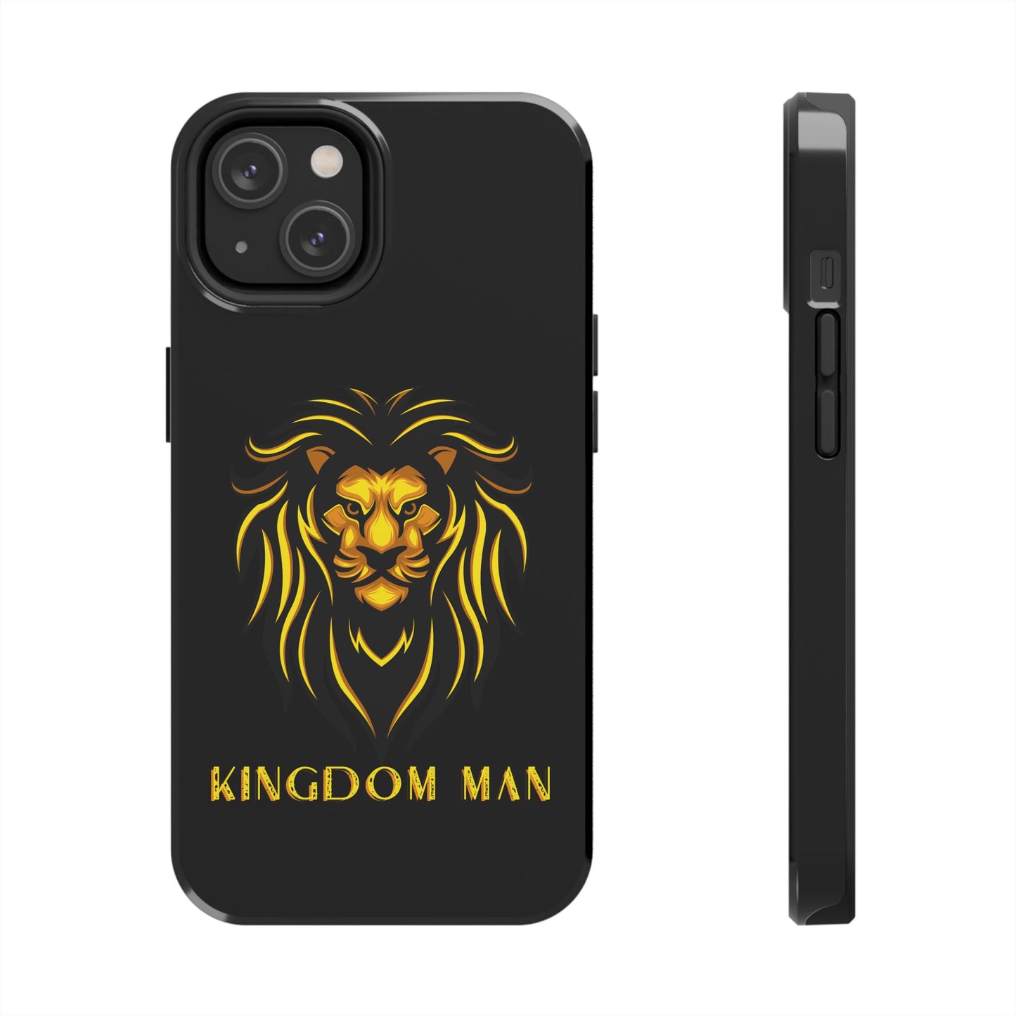 KIngdom Man (Gold Label) Tough Phone Cases BLACK