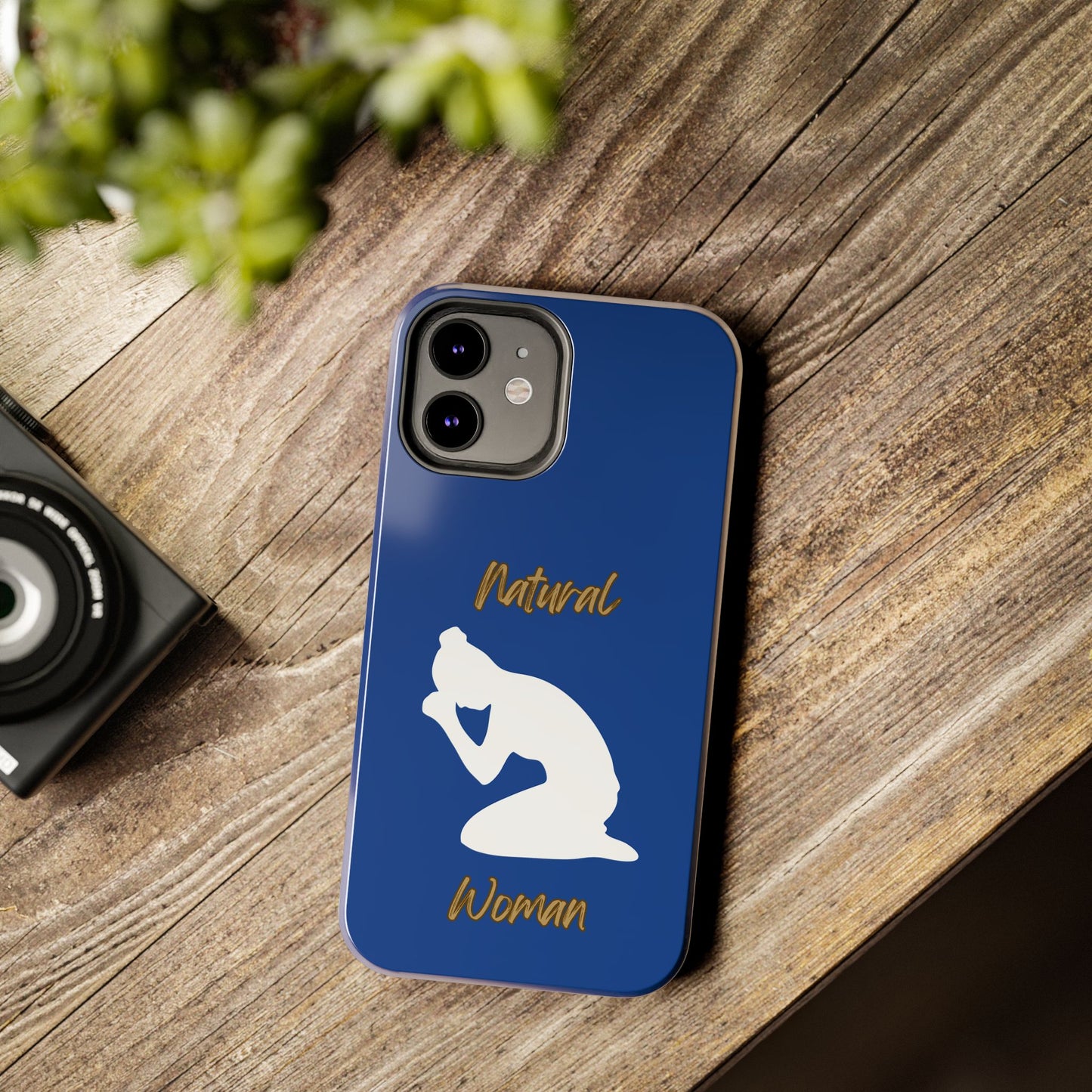 Natural Woman Pray (WL) Tough Phone Cases DARK BLUE
