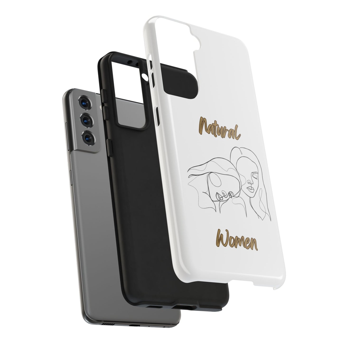 Natural Woman Sisters (BL)Tough Phone Cases WHITE