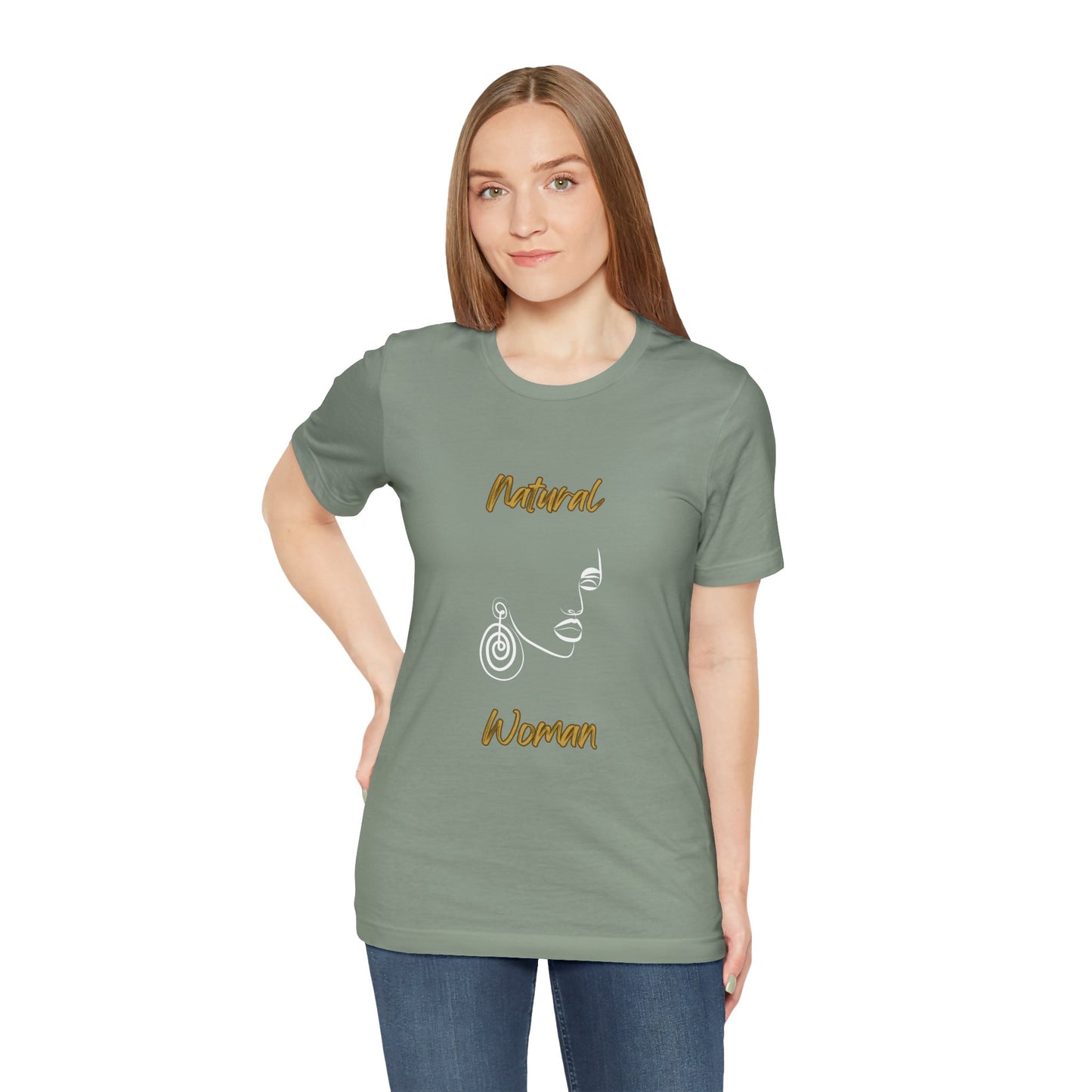 Natural Woman Music In My Soul (WL) Short Sleeve T-Shirt