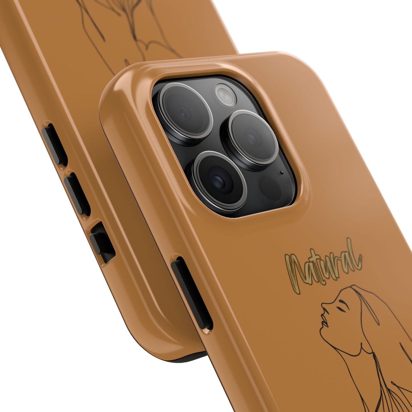 Natural Woman Appreciation (BL) Tough Phone Cases LIGHT BROWN