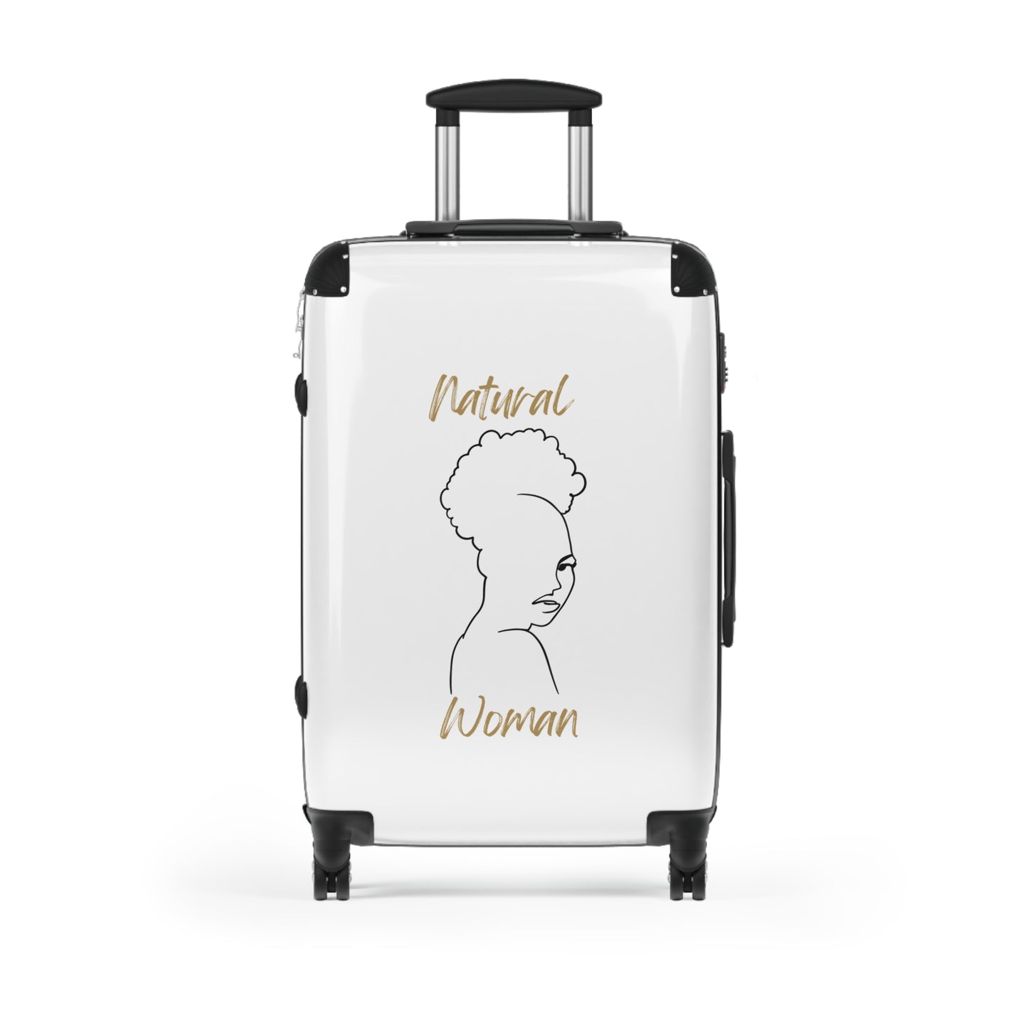 Natural Woman Twist Afro (BL) Suitcase WHITE