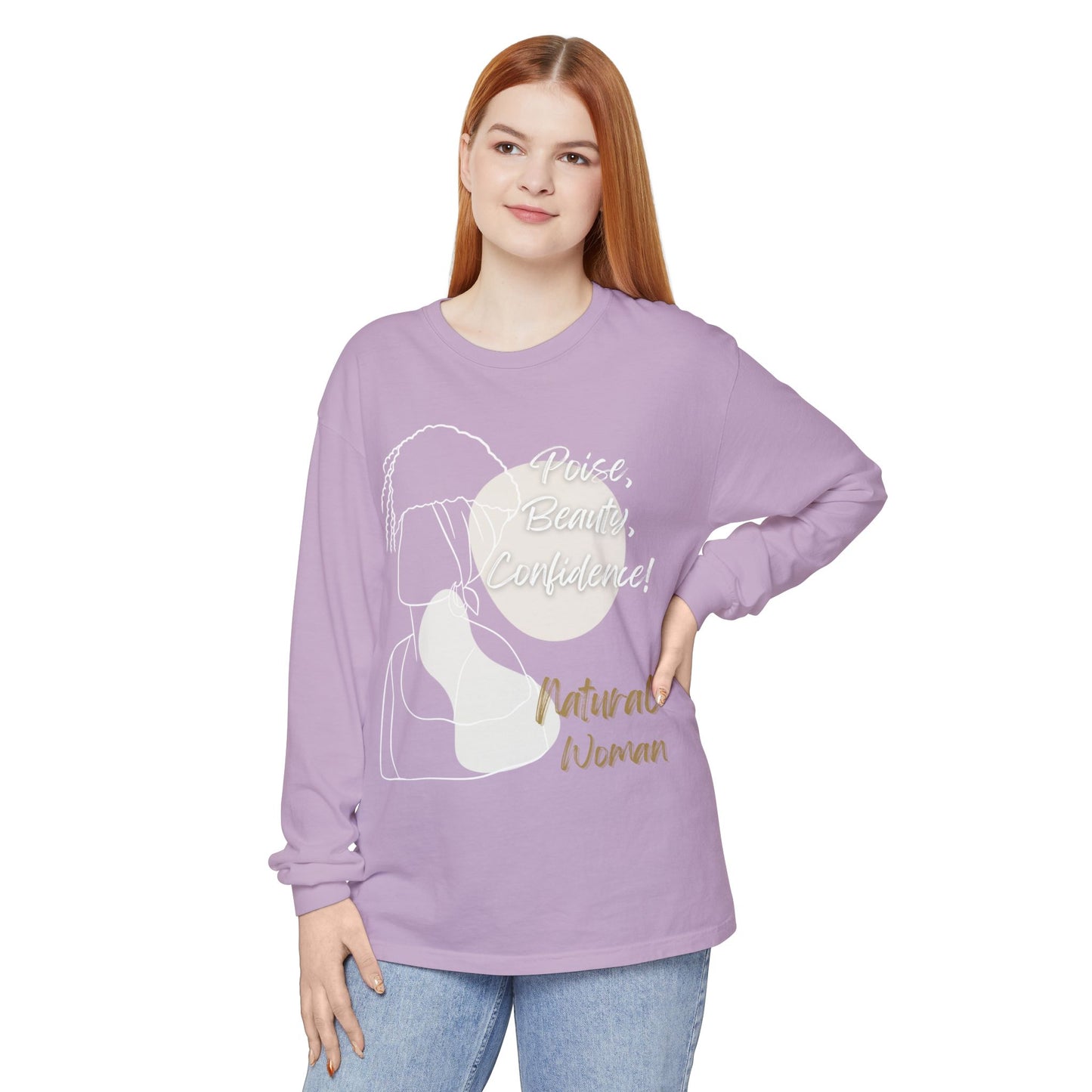 Natural Woman Puff (WL) Long Sleeve T-Shirt