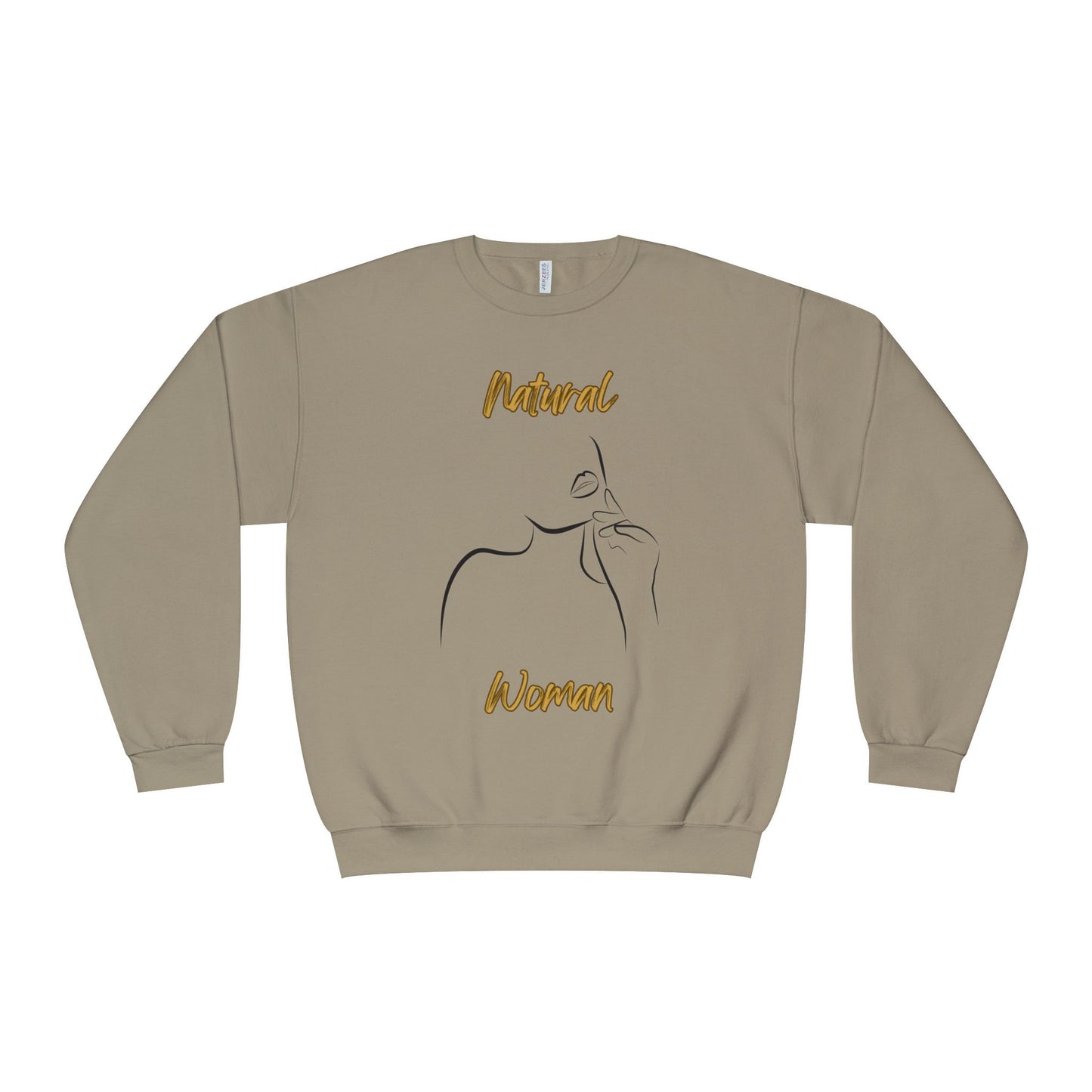Natural Woman Chin Up (BL) Crewneck Sweatshirt